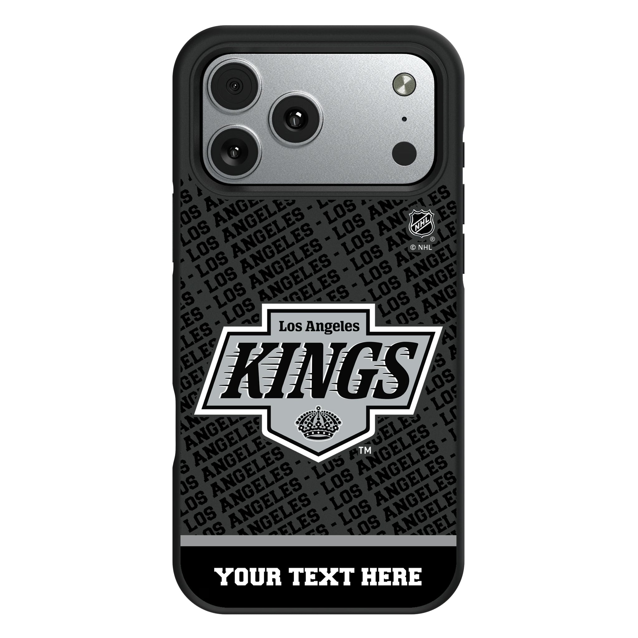 LA Kings Personalized EndZone Plus iPhone Bump Phone Case for Apple iPhone#Device_iPhone 17 Pro Max