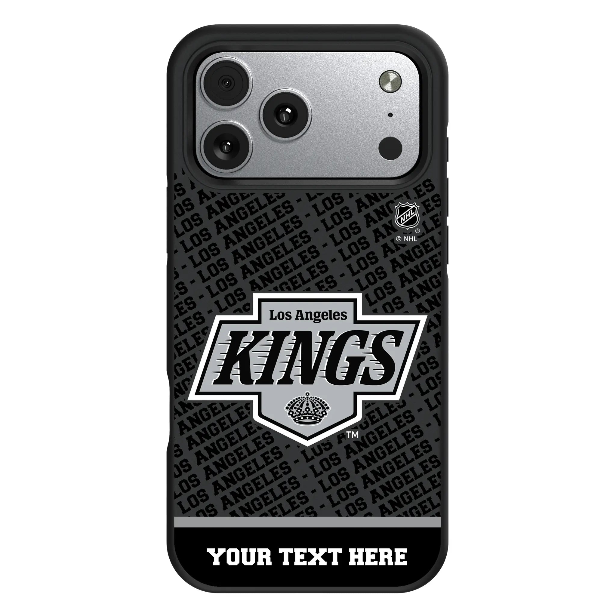 LA Kings Personalized EndZone Plus iPhone Bump Phone Case for Apple iPhone#Device_iPhone 17 Pro Max