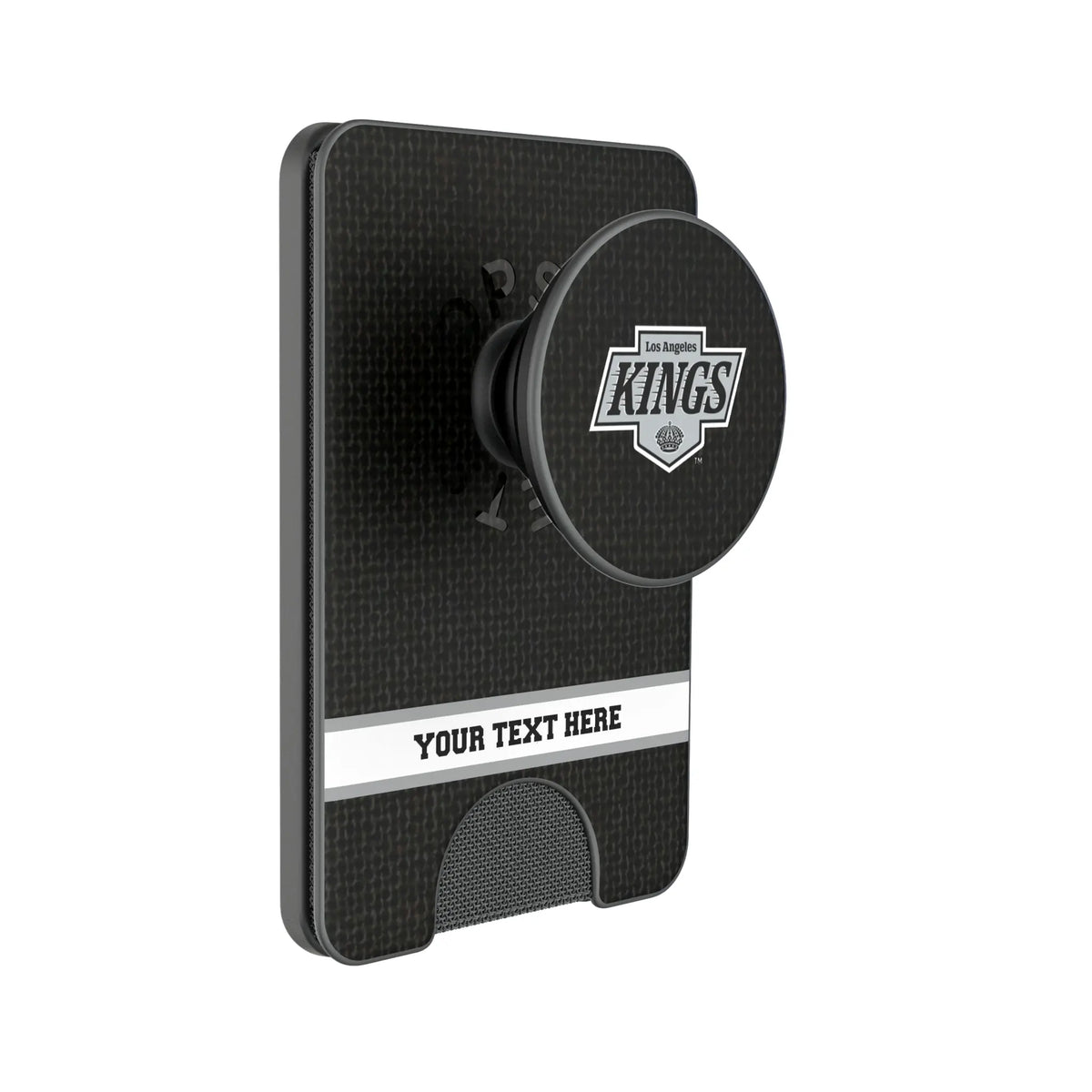 LA Kings Personalized Endzone Solid Popsockets Wallet Magnetic