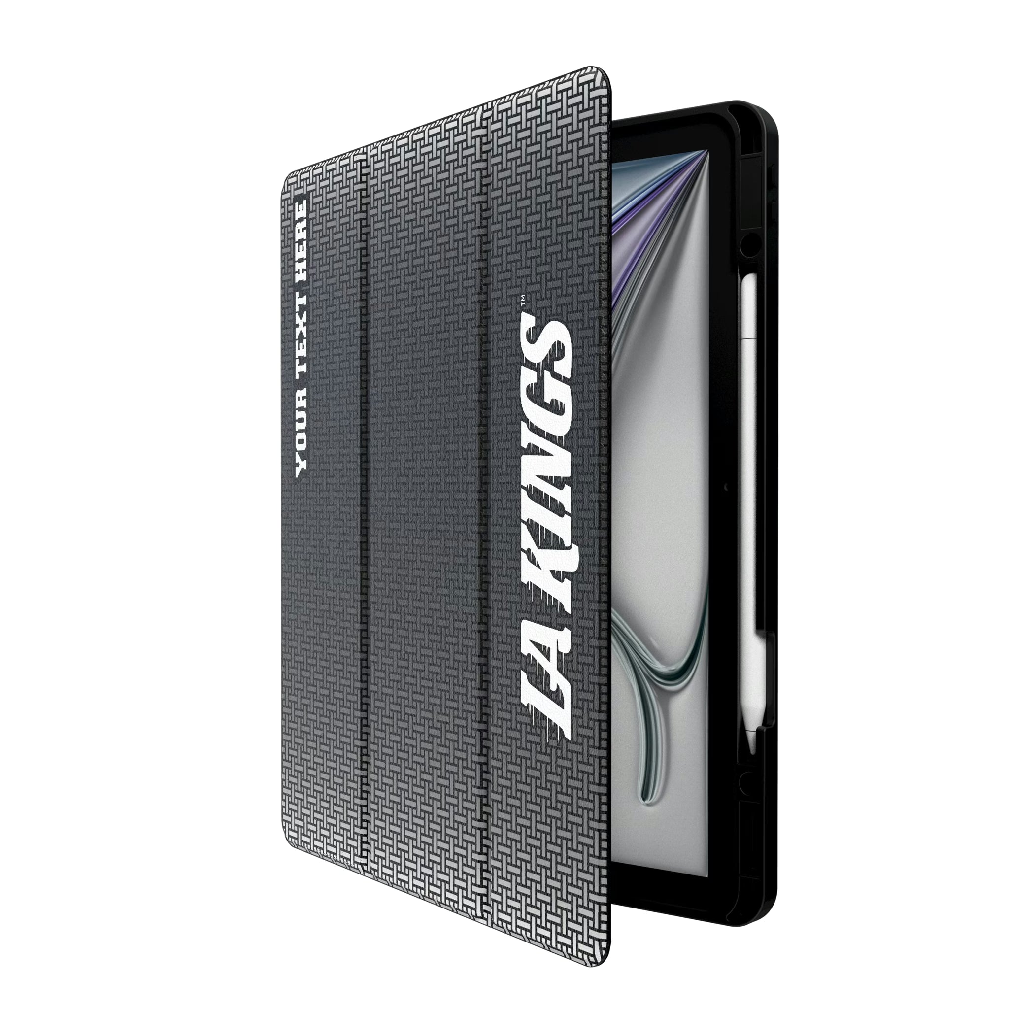 LA Kings Personalized Linen iPad Tablet Case for Apple iPad