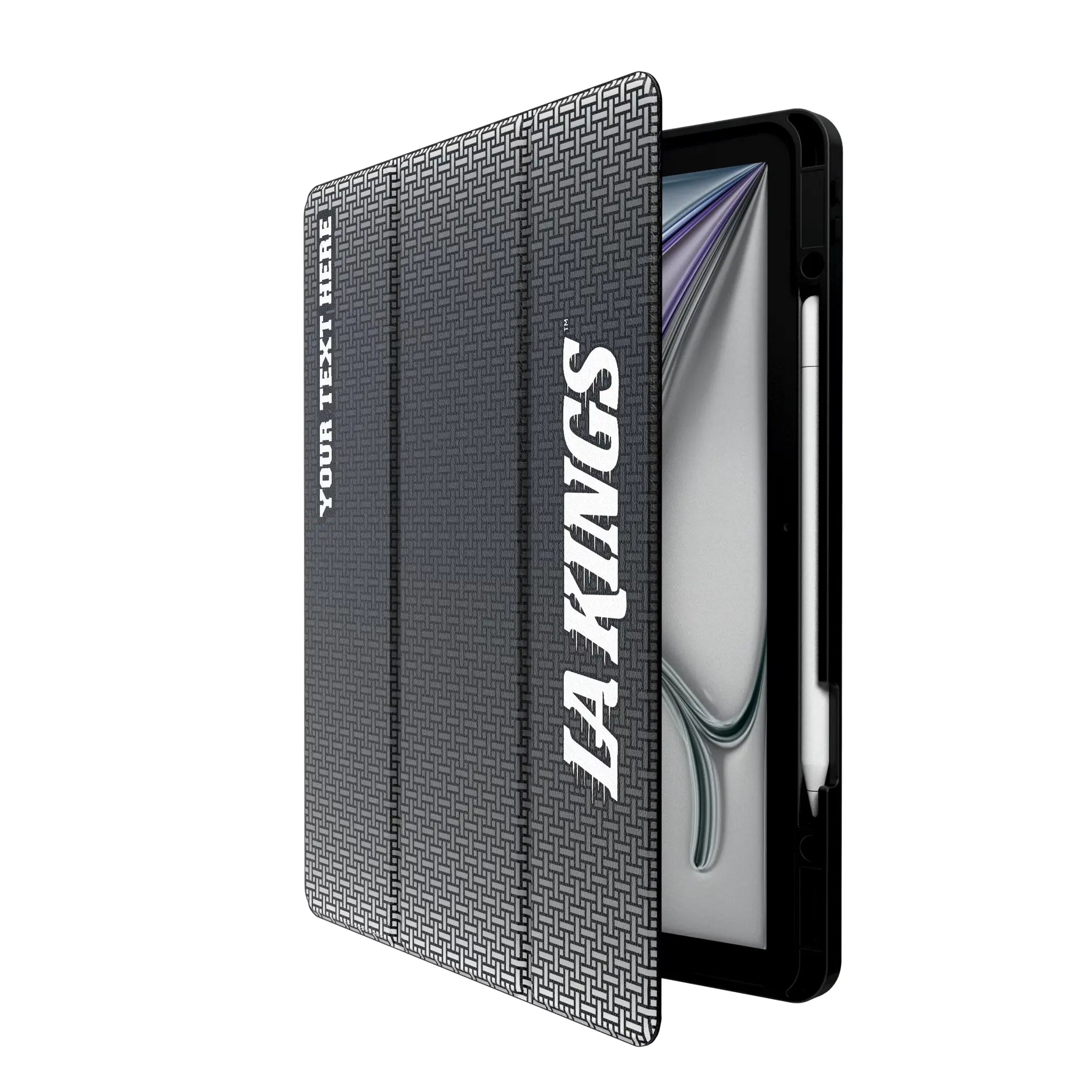 LA Kings Personalized Linen iPad Tablet Case for Apple iPad