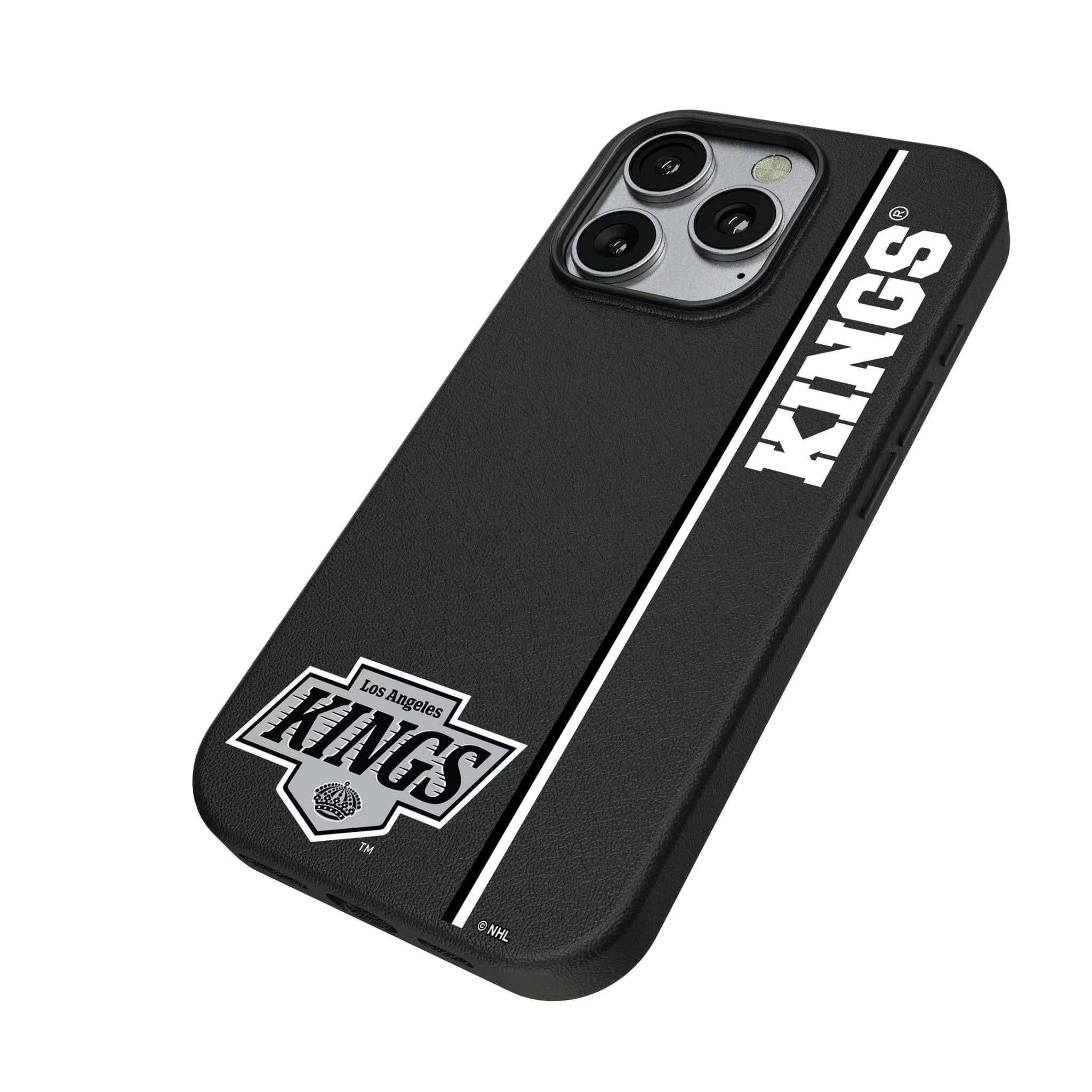 LA Kings Personalized Sidebard iPhone MagSafe Compatible Phone Case for Apple iPhone - Isometric View