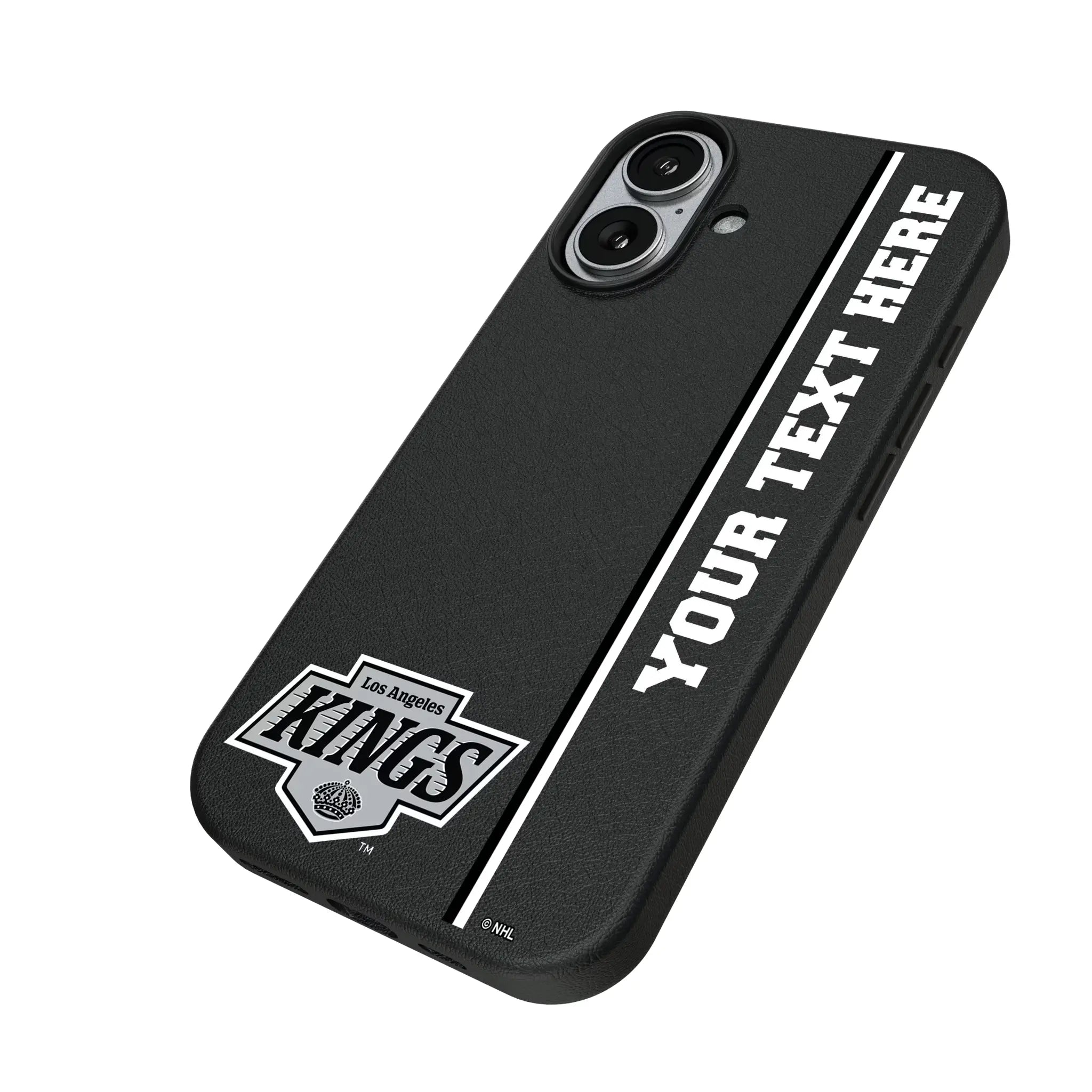 LA Kings Personalized Sidebard iPhone MagSafe Compatible Phone Case for Apple iPhone - Isometric View#Device_iPhone 17