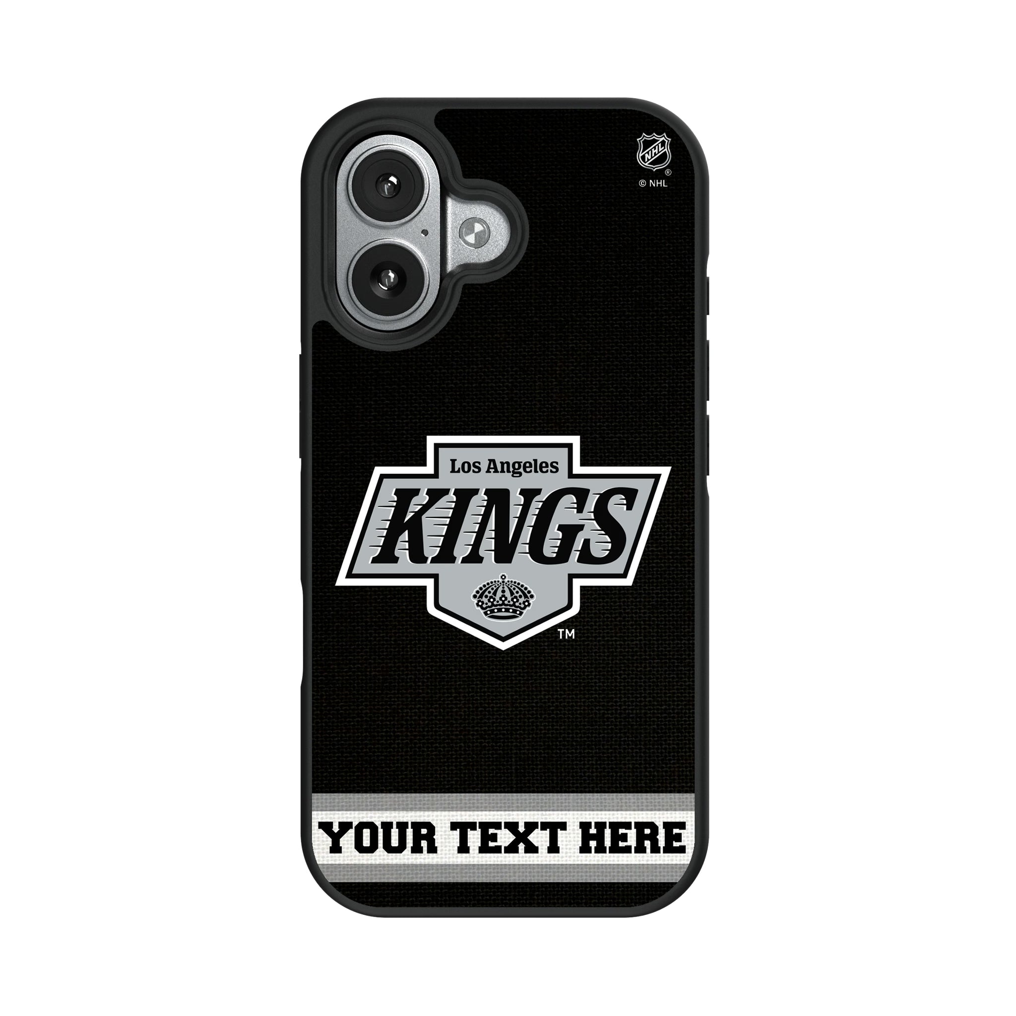 LA Kings Personalized Stripe iPhone Bump Phone Case for Apple iPhone#Device_iPhone 17