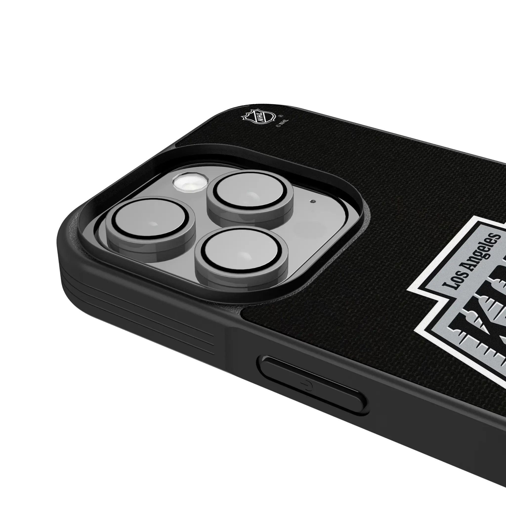 LA Kings Personalized Stripe iPhone Bump Phone Case for Apple iPhone - Detail