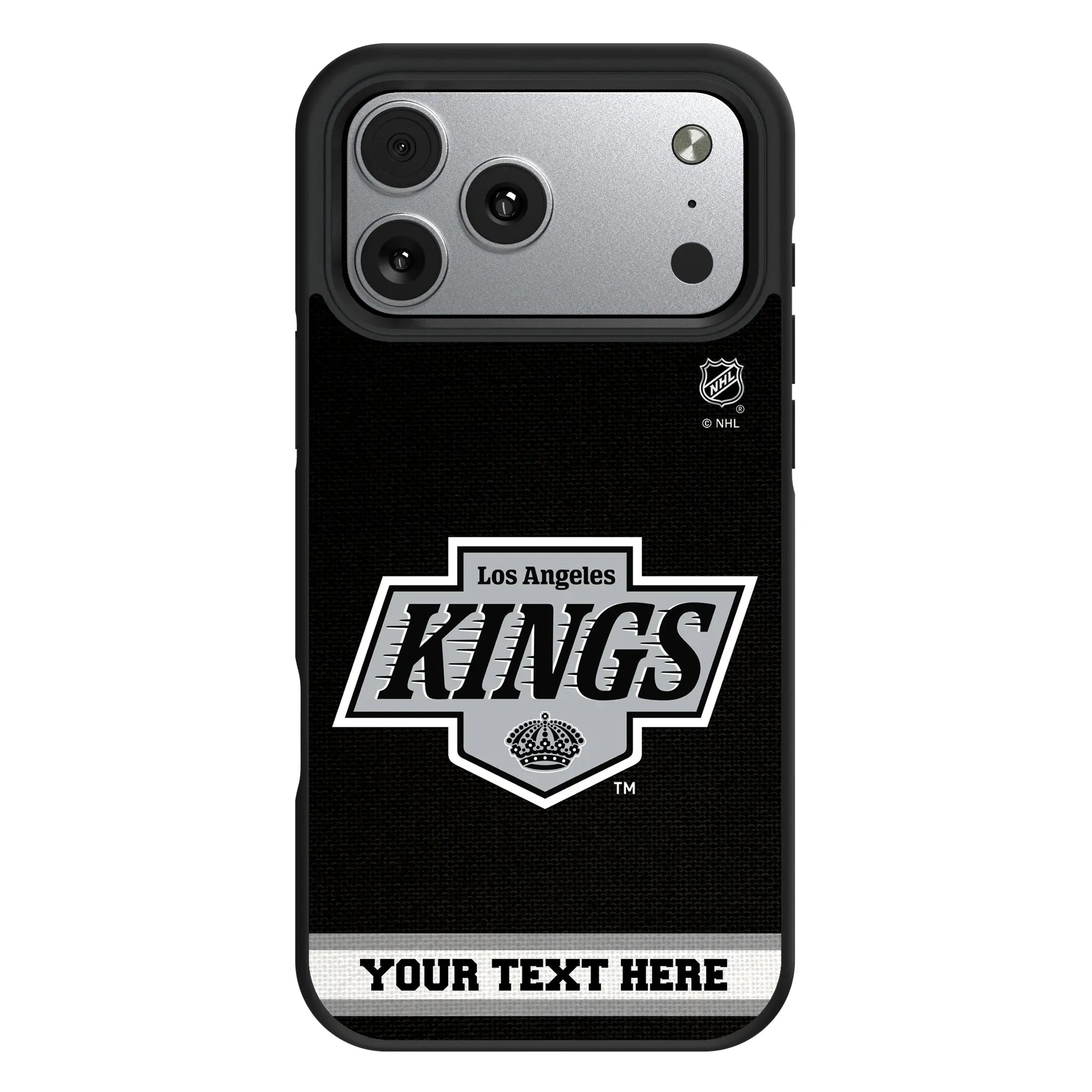 LA Kings Personalized Stripe iPhone Bump Phone Case for Apple iPhone#Device_iPhone 17 Pro Max