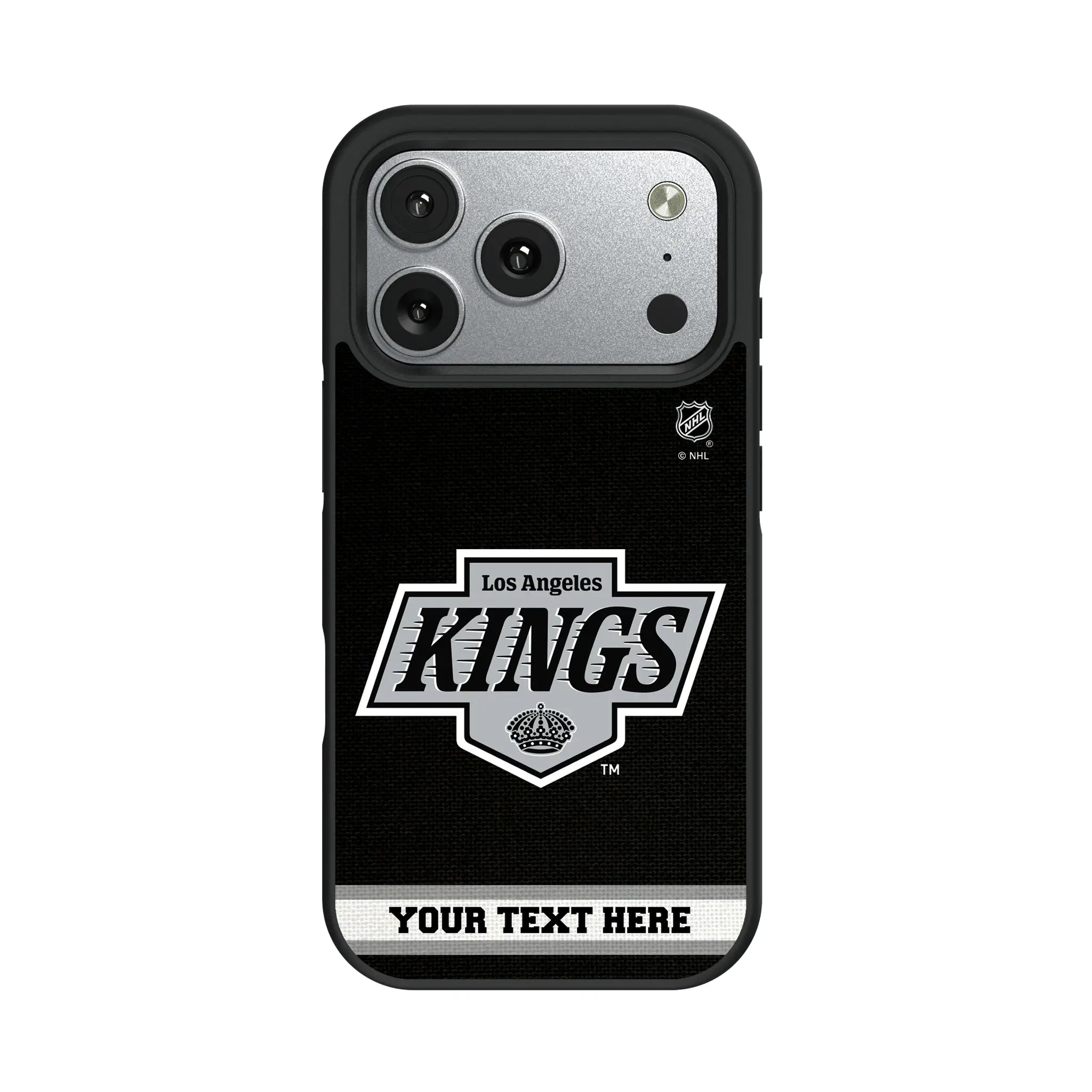 LA Kings Personalized Stripe iPhone Bump Phone Case for Apple iPhone#Device_iPhone 17 Pro