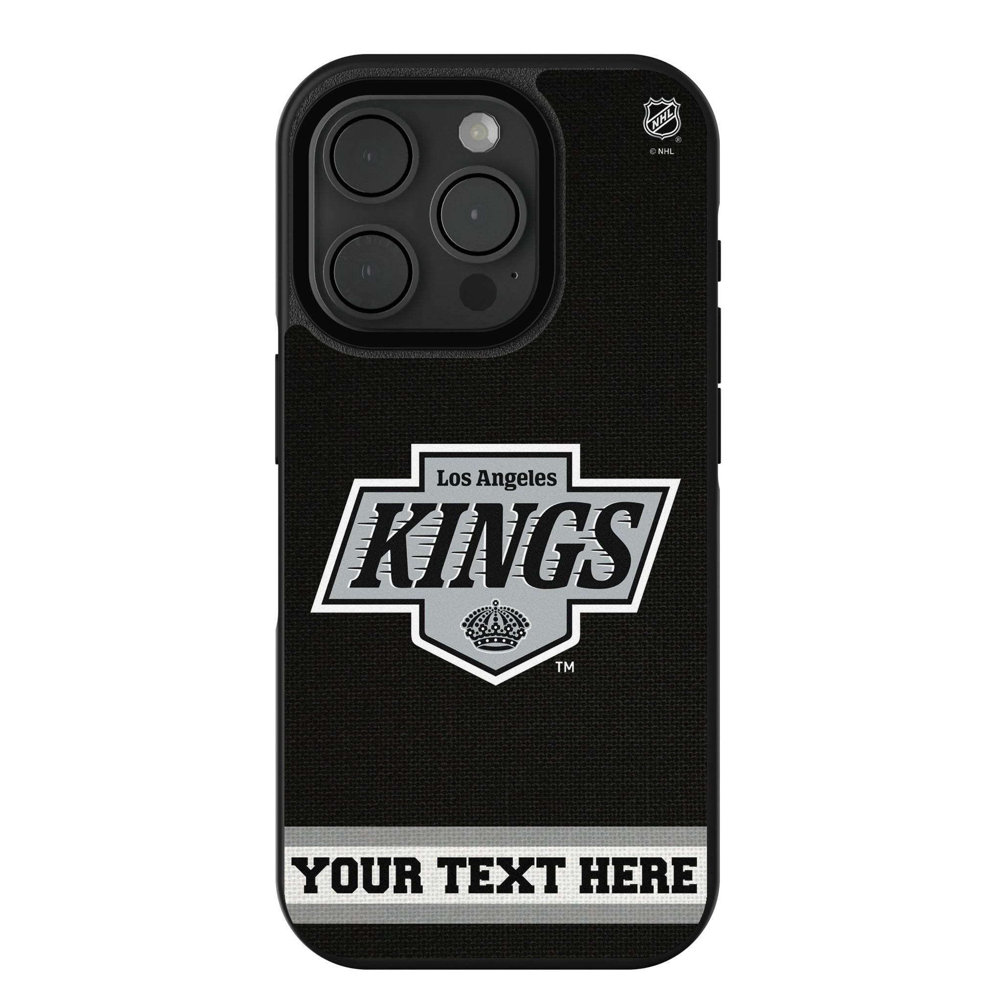 LA Kings Personalized Stripe iPhone Bump Phone Case for Apple iPhone