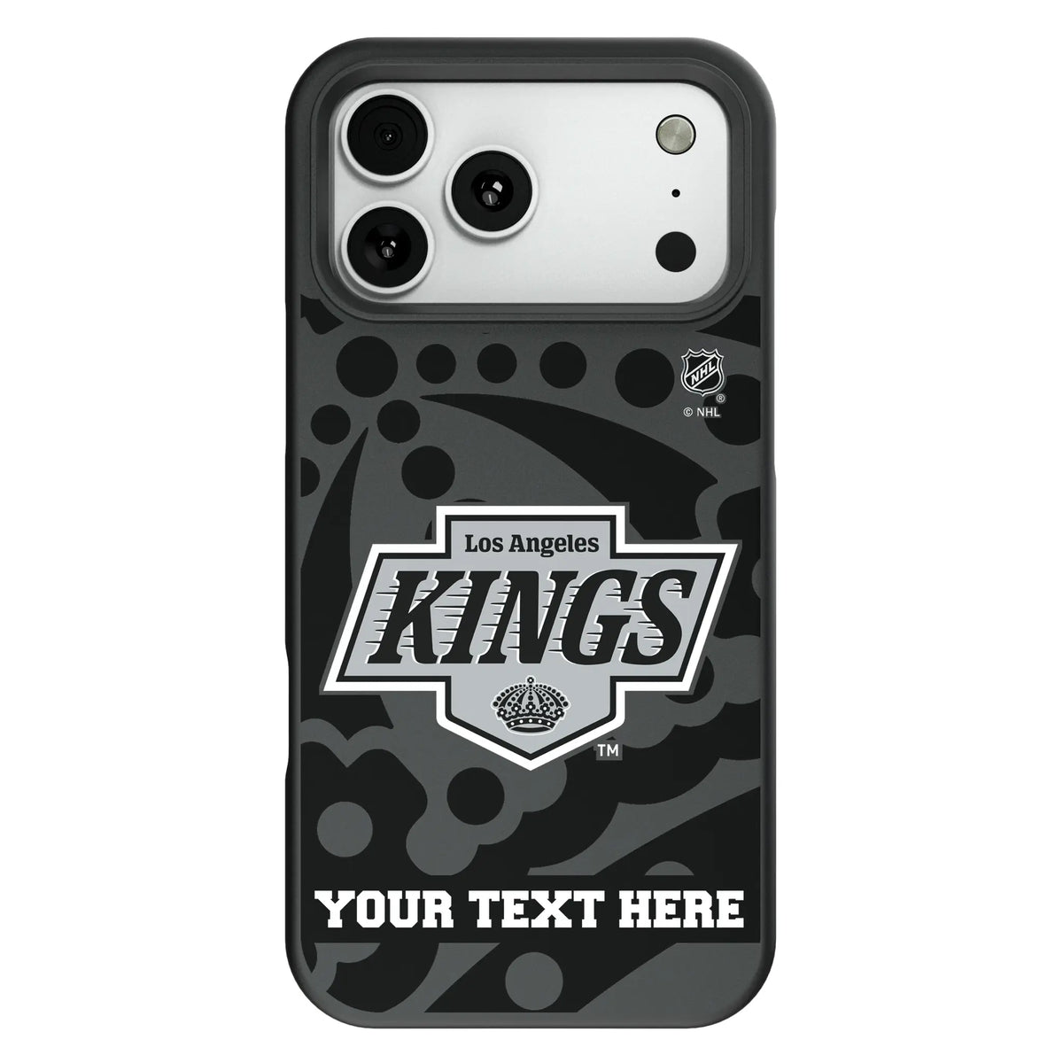 LA Kings Personalized Tilt Bump Phone Case for Apple iPhone
