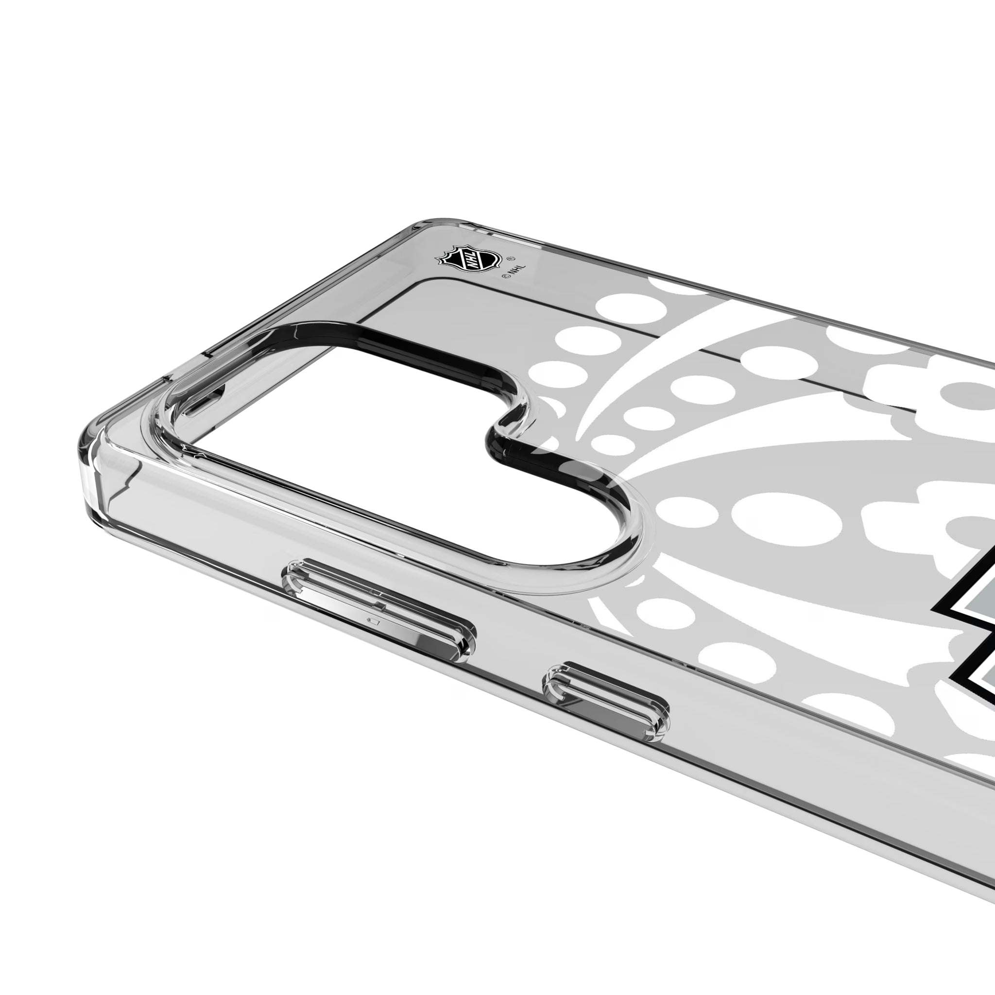 LA Kings Personalized Tilt Galaxy Clear Phone Case for Samsung Galaxy - Detail