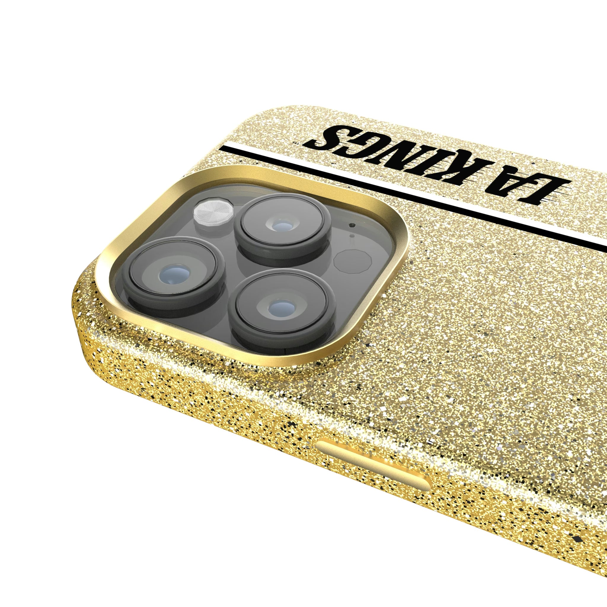 LA Kings Sidebar iPhone Bling Phone Case for Apple iPhone - Detail