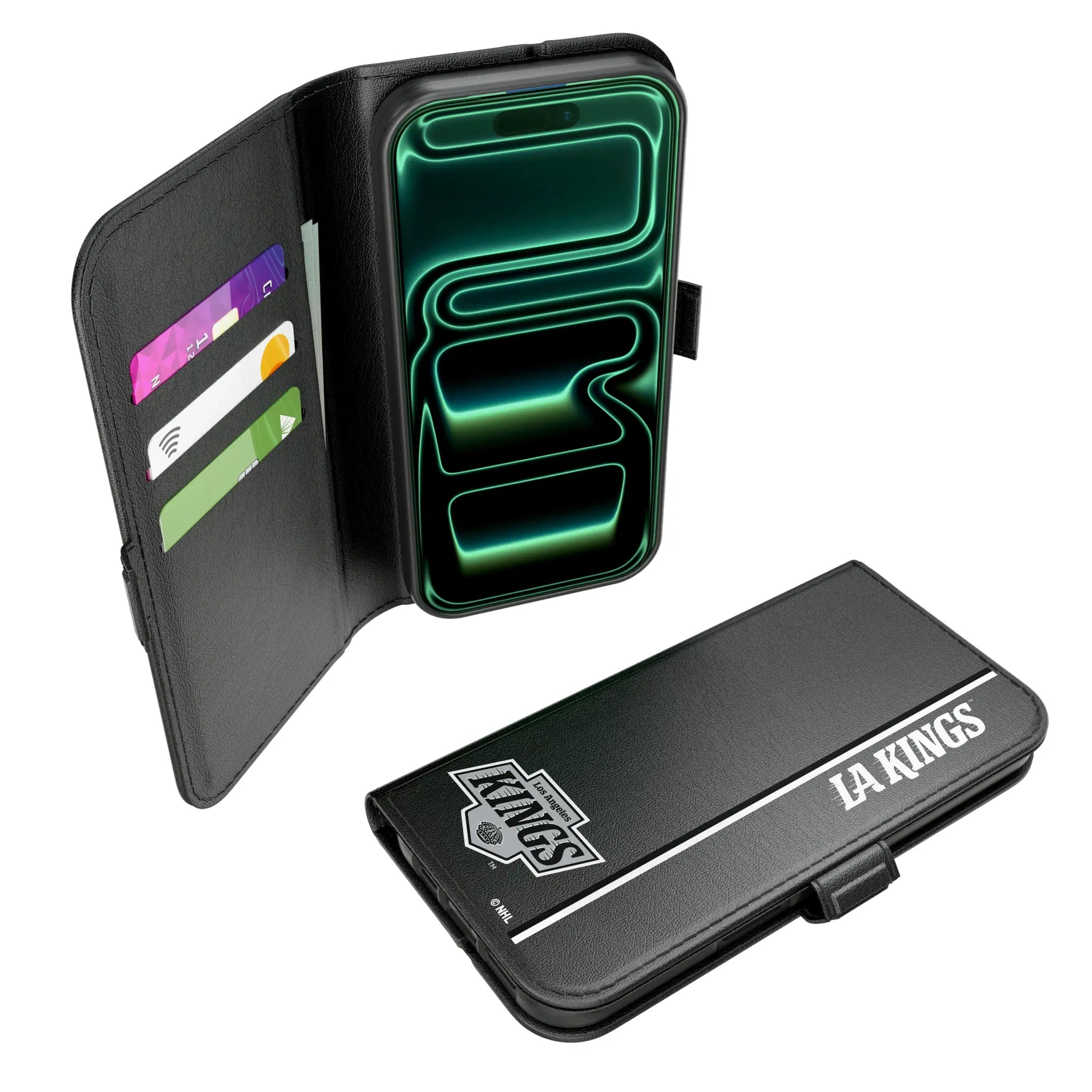 LA Kings Sidebar iPhone Folio Phone Case for Apple iPhone#Device_iPhone 17