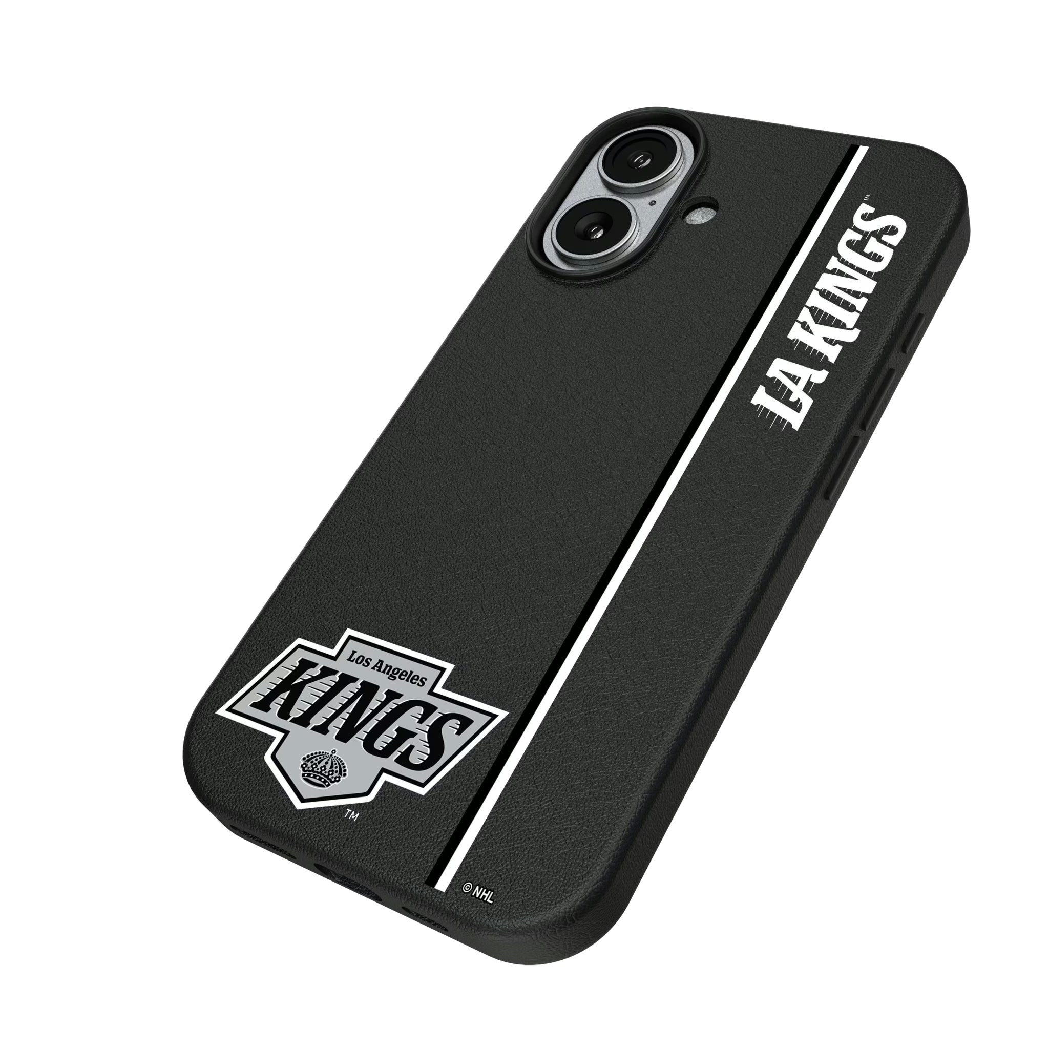 LA Kings Sidebar iPhone MagSafe Compatible Phone Case for Apple iPhone - Isometric View#Device_iPhone 17
