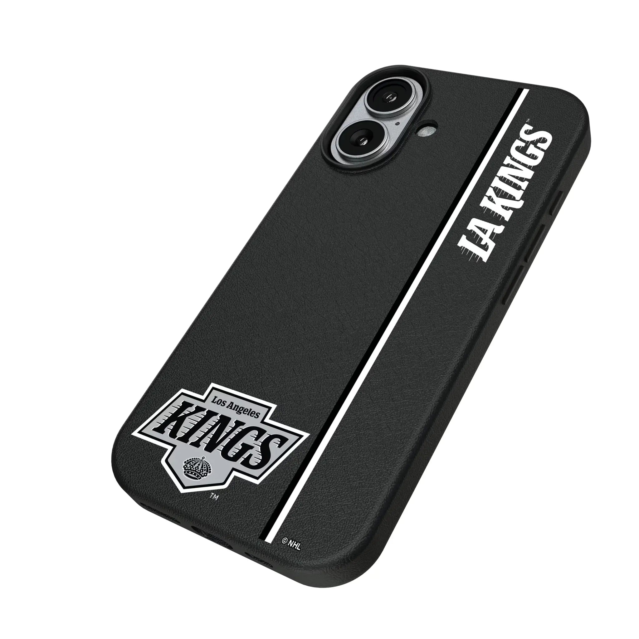 LA Kings Sidebar iPhone MagSafe Compatible Phone Case for Apple iPhone - Isometric View#Device_iPhone 17