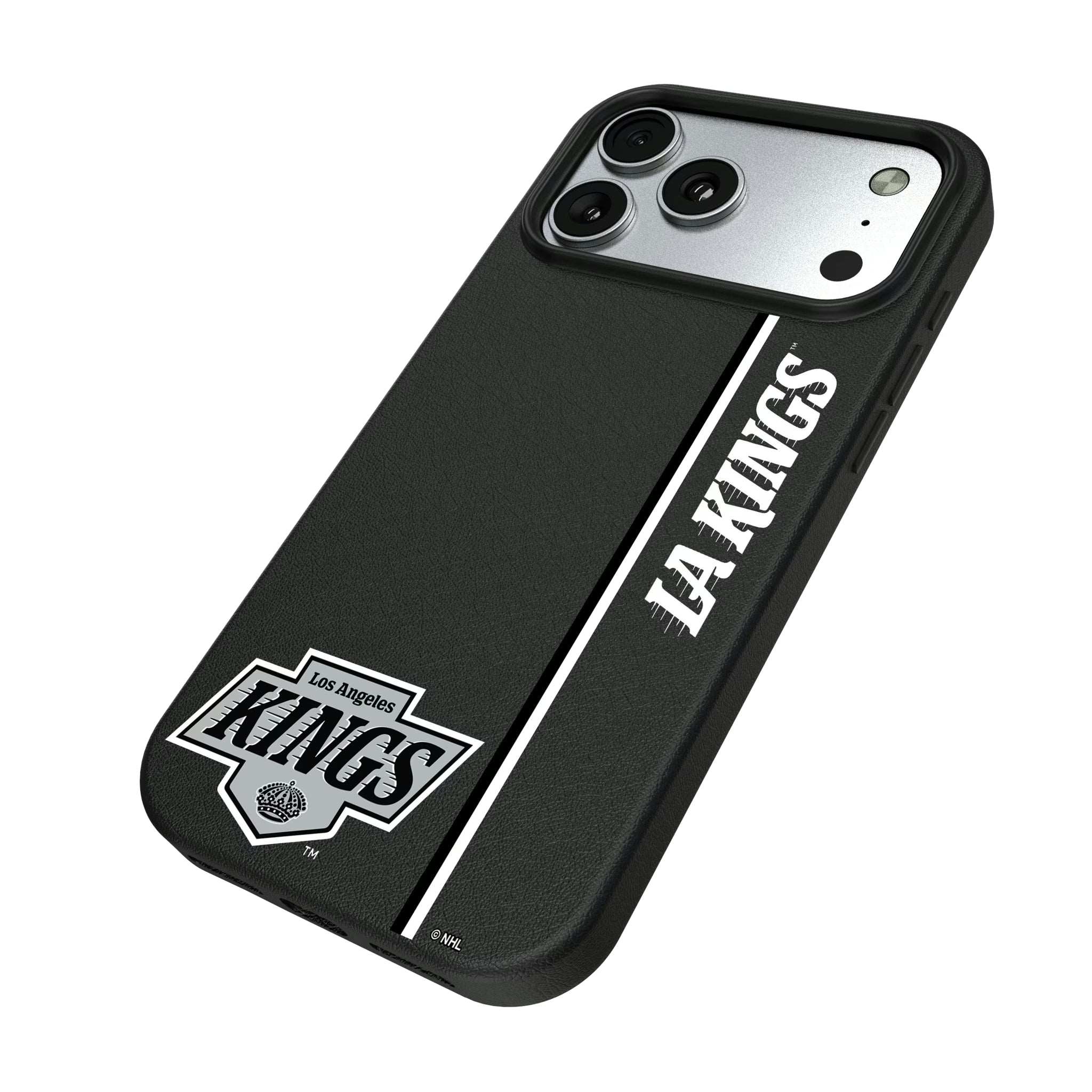 LA Kings Sidebar iPhone MagSafe Compatible Phone Case for Apple iPhone - Isometric View#Device_iPhone 17 Pro Max