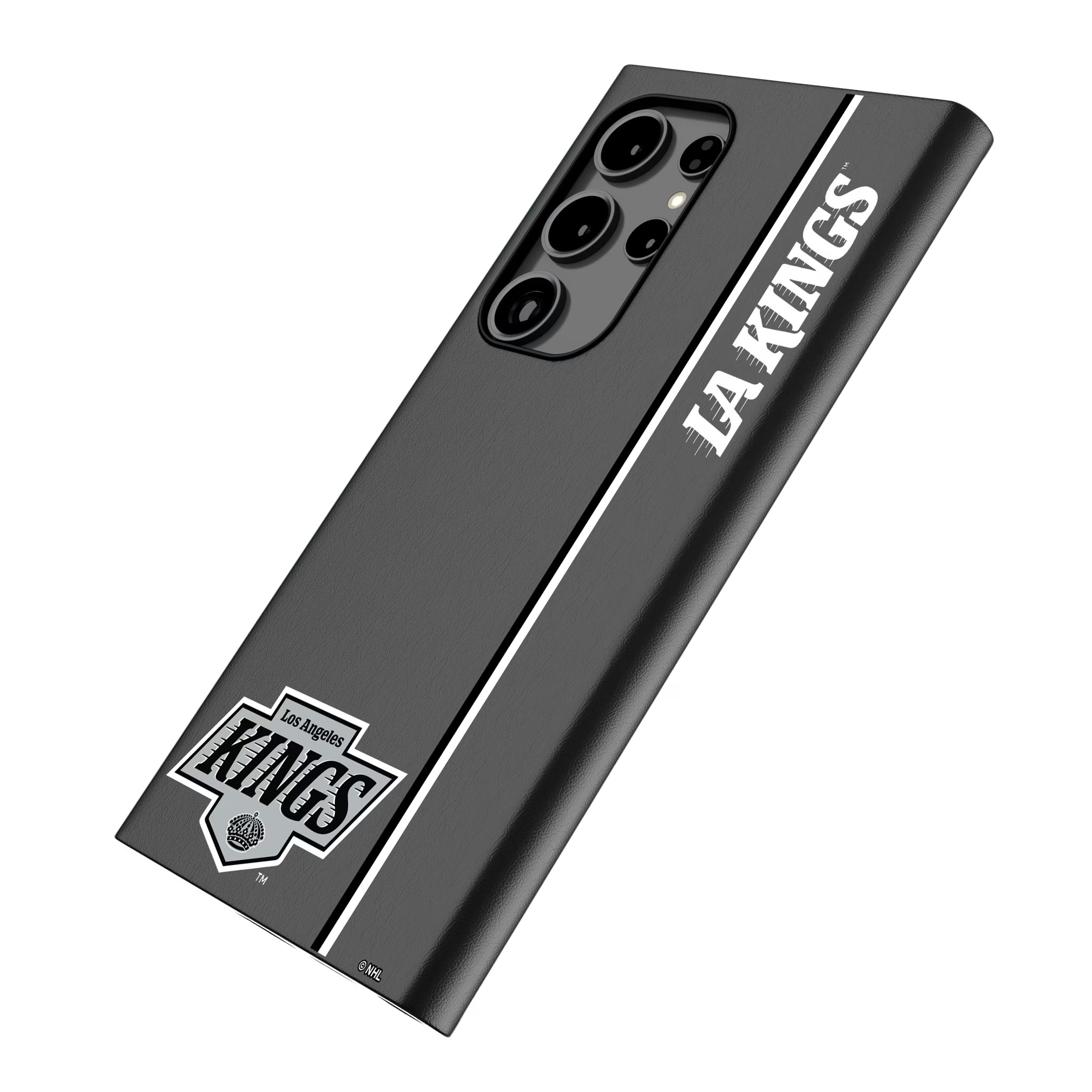 LA Kings Sidebar Galaxy MagSafe Compatible Phone Case for Samsung Galaxy - Isometric View