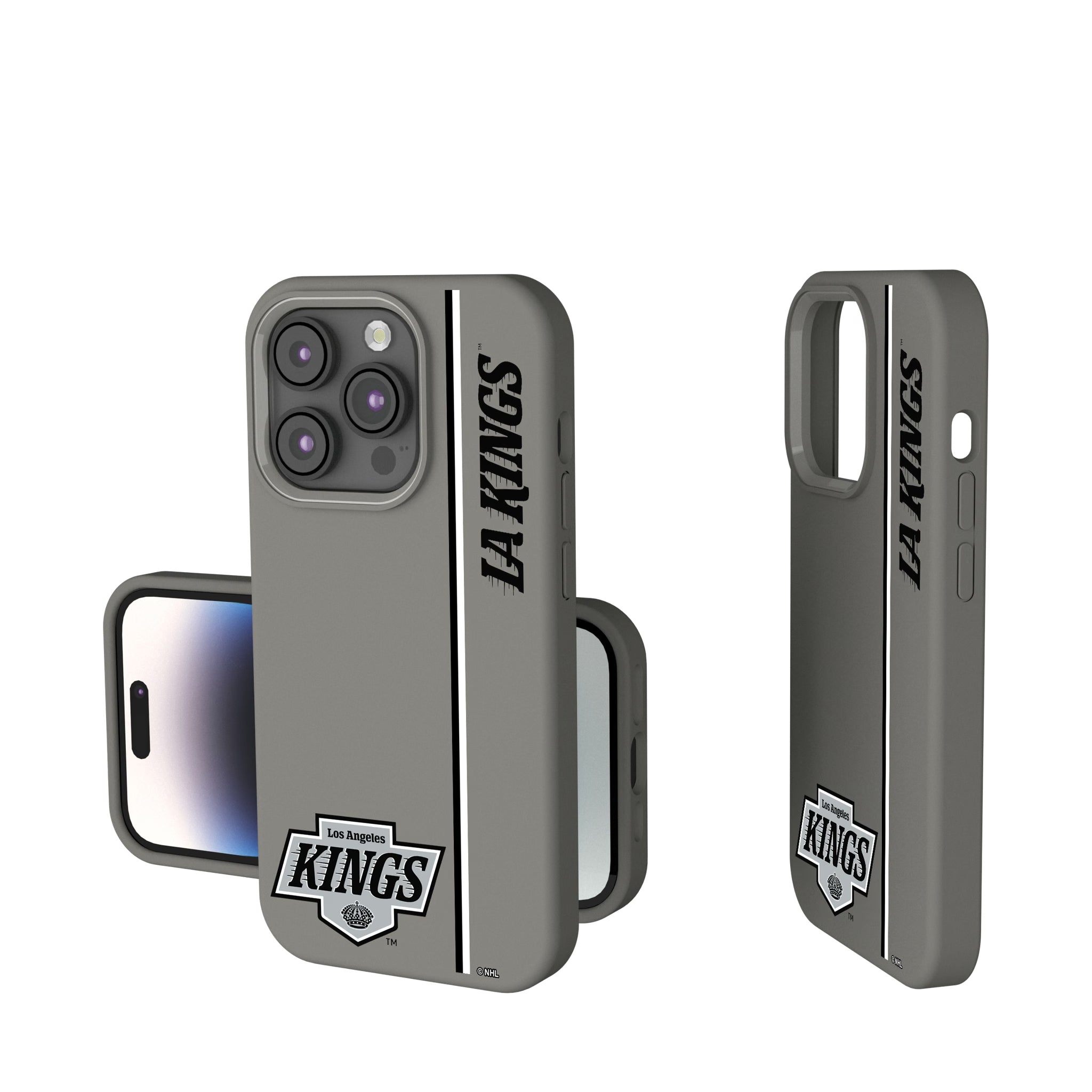 LA Kings Sidebar iPhone Soft Touch Phone Case for Apple iPhone