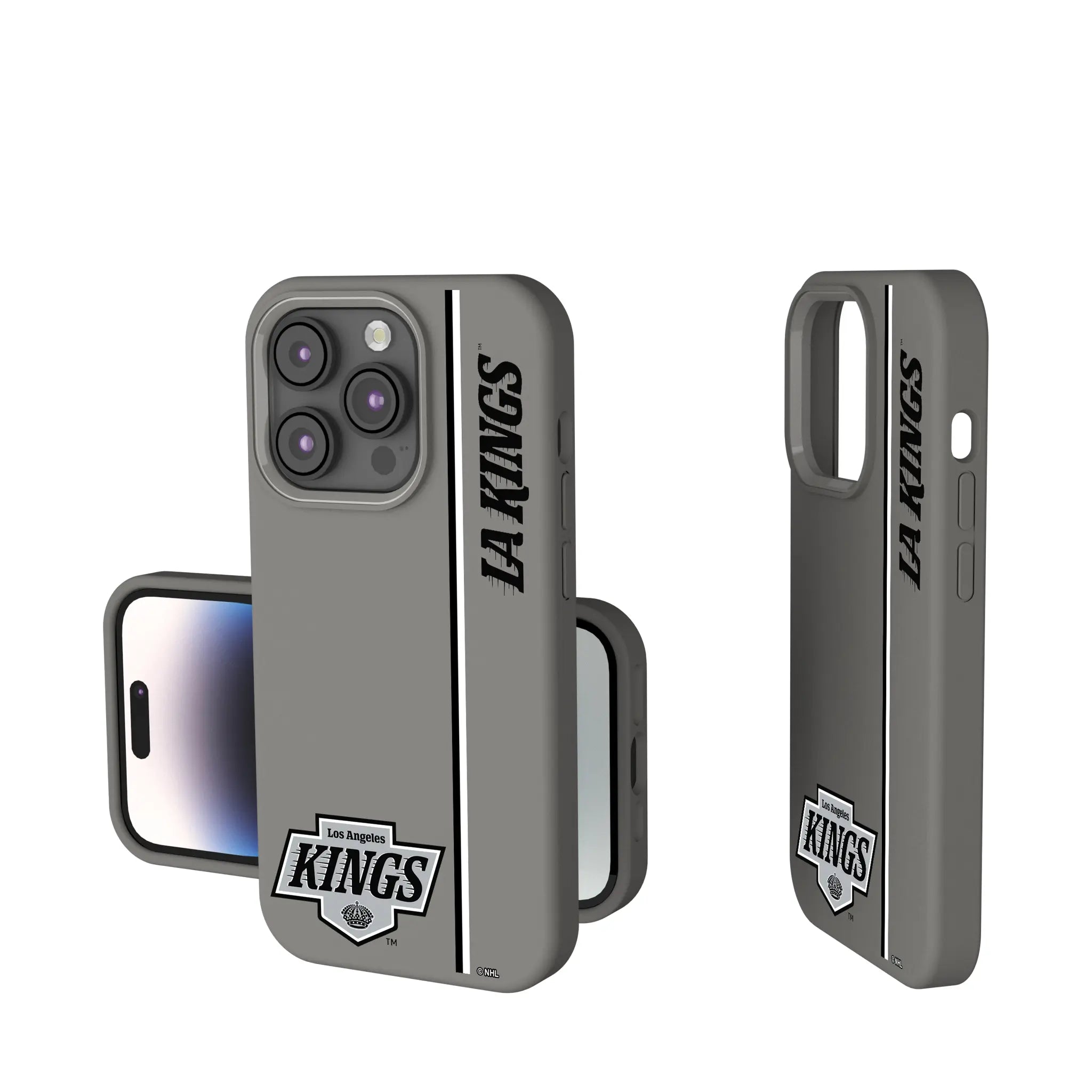 LA Kings Sidebar iPhone Soft Touch Phone Case for Apple iPhone