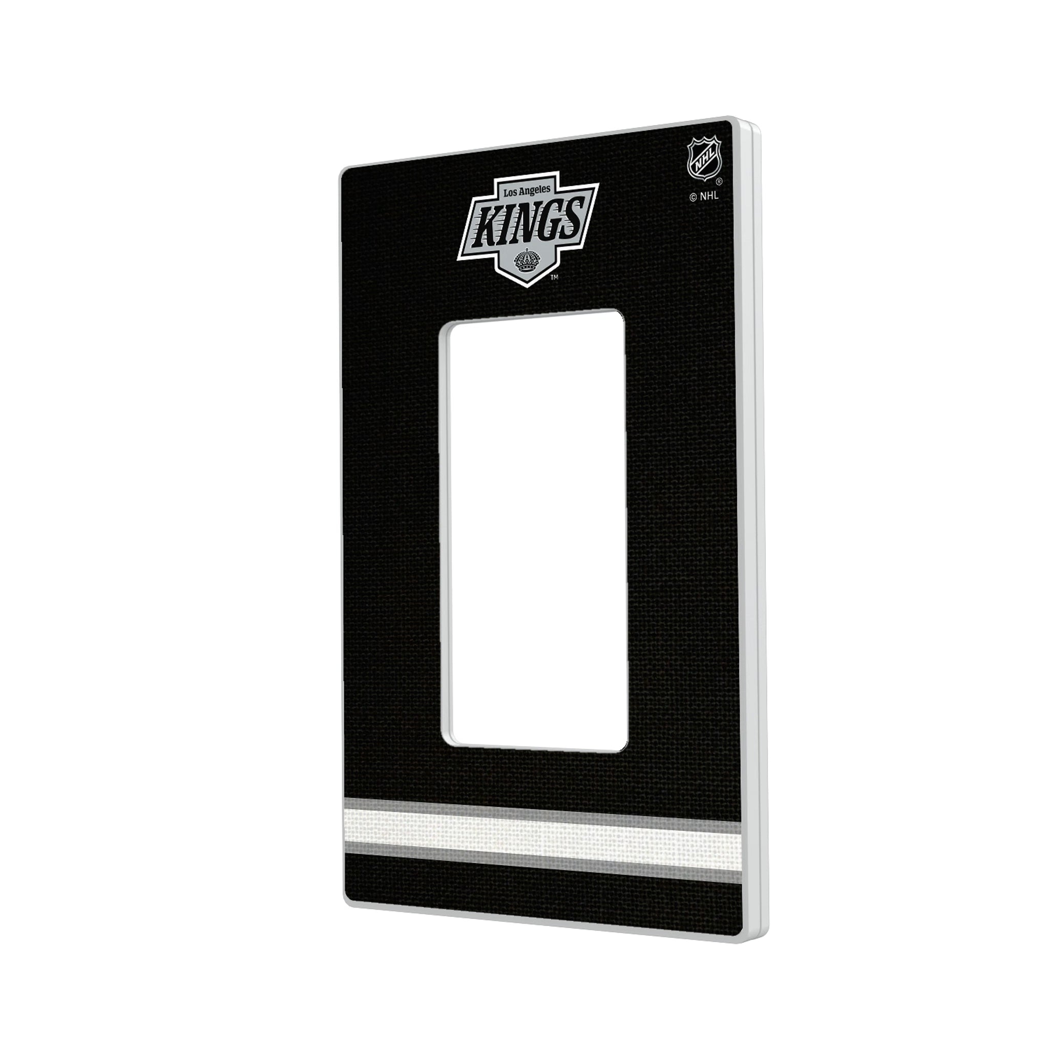 LA Kings Stripe Hidden-Screw Light Switch Plate#Style_Single Rocker