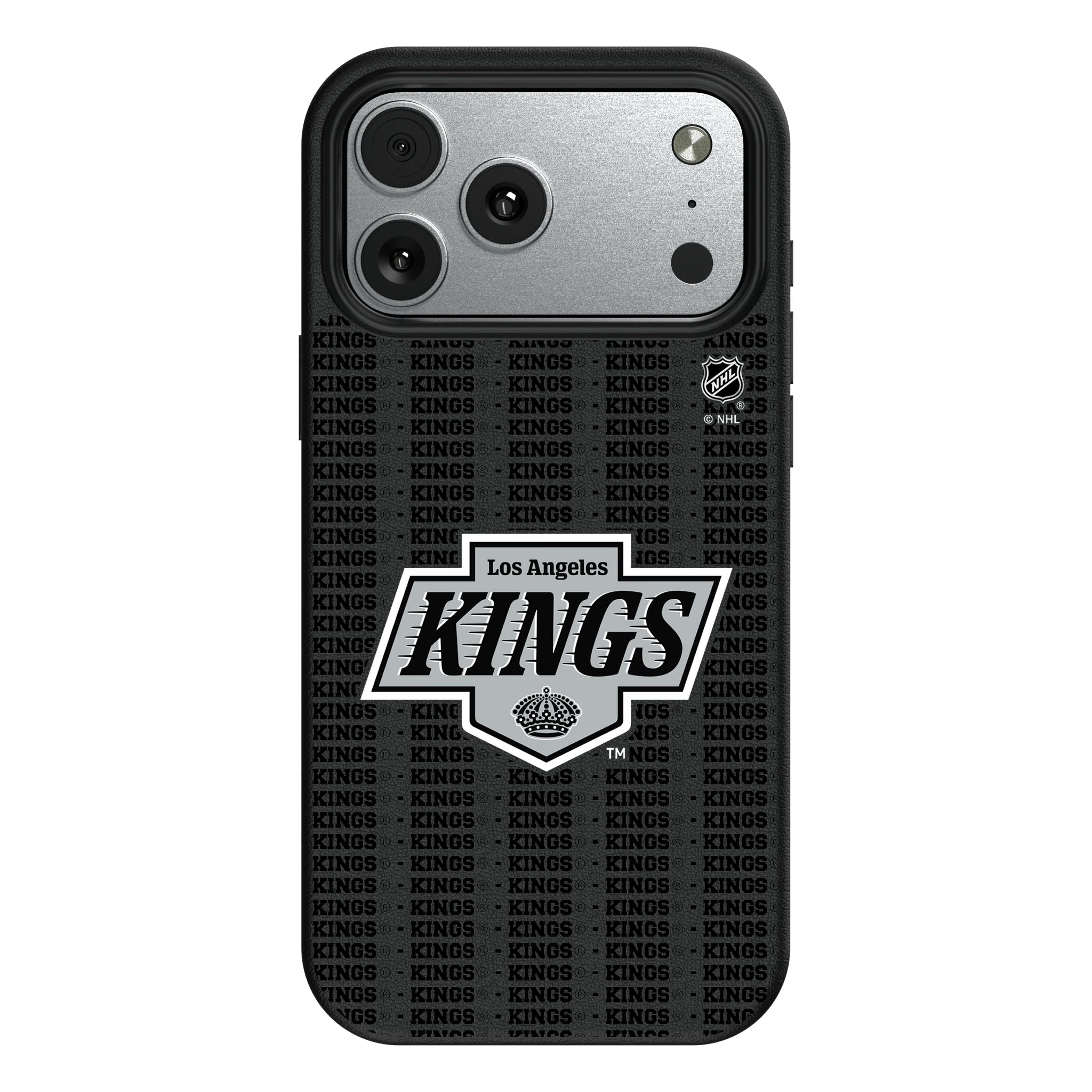 LA Kings Text Backdrop iPhone MagSafe Compatible Phone Case for Apple iPhone#Device_iPhone 17 Pro Max