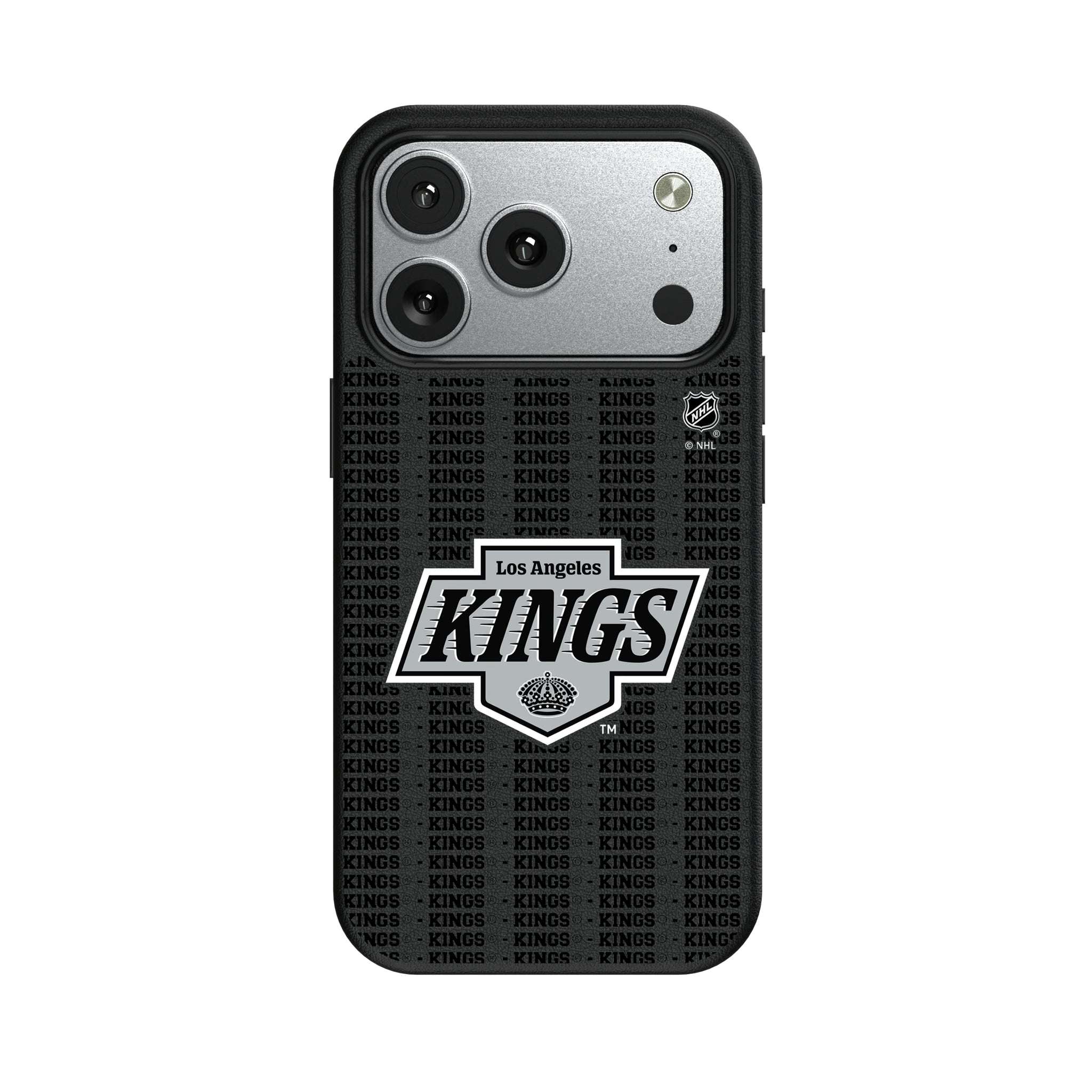 LA Kings Text Backdrop iPhone MagSafe Compatible Phone Case for Apple iPhone#Device_iPhone 17 Pro