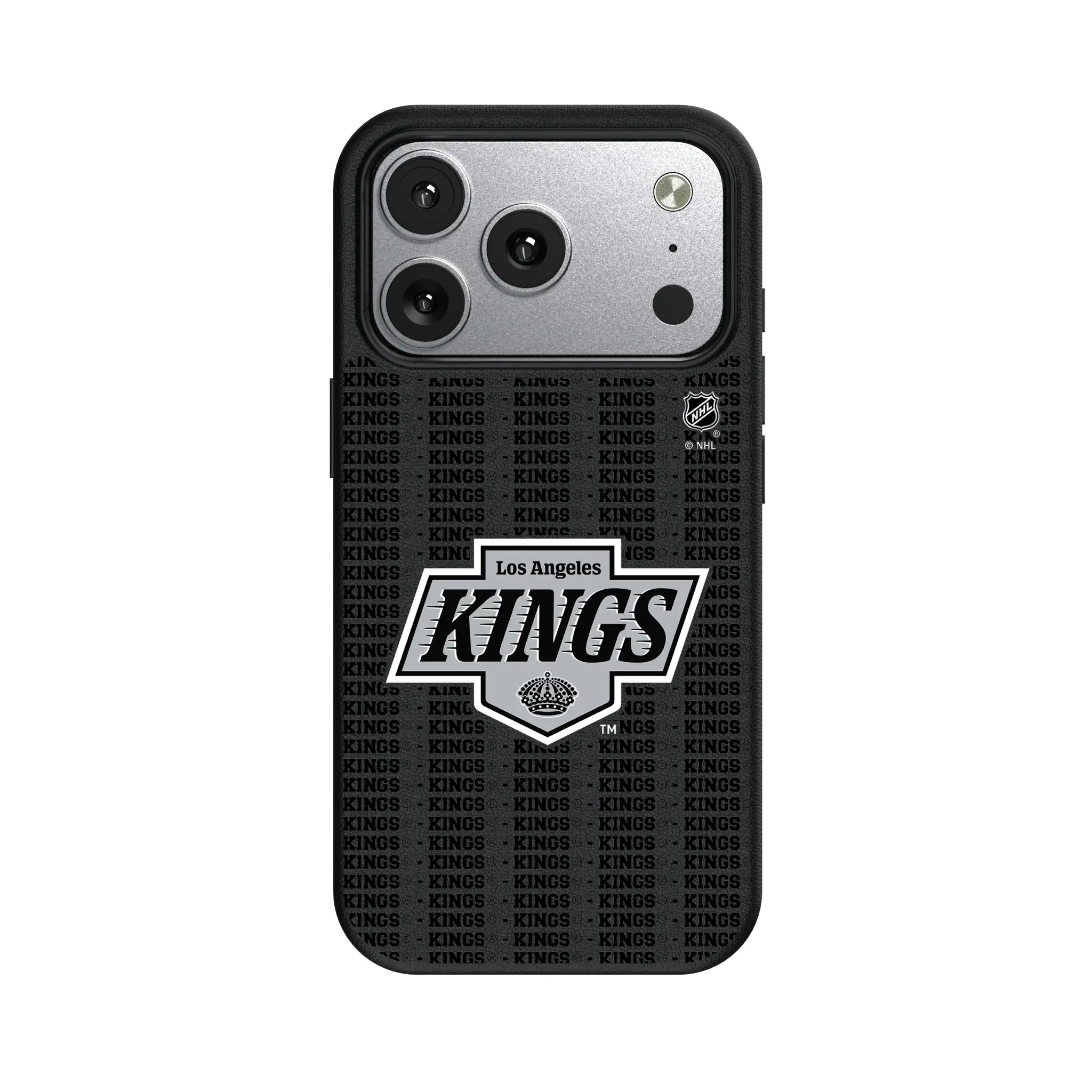 LA Kings Text Backdrop iPhone MagSafe Compatible Phone Case for Apple iPhone#Device_iPhone 17 Pro