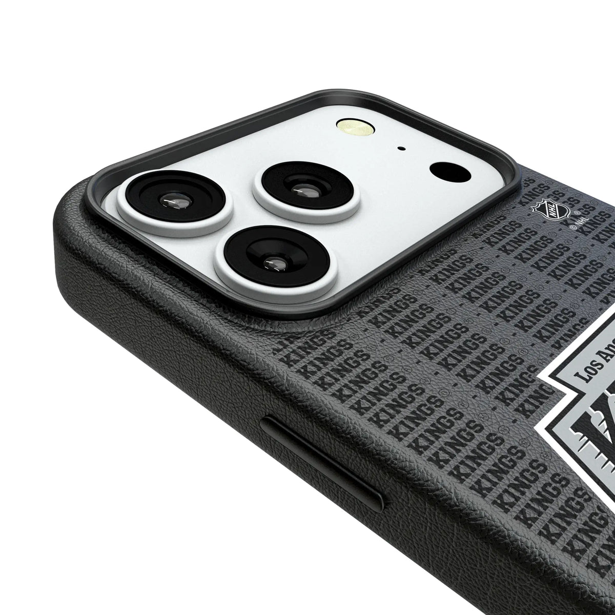 LA Kings Text Backdrop iPhone MagSafe Compatible Phone Case for Apple iPhone - Detail#Device_iPhone 18 Pro