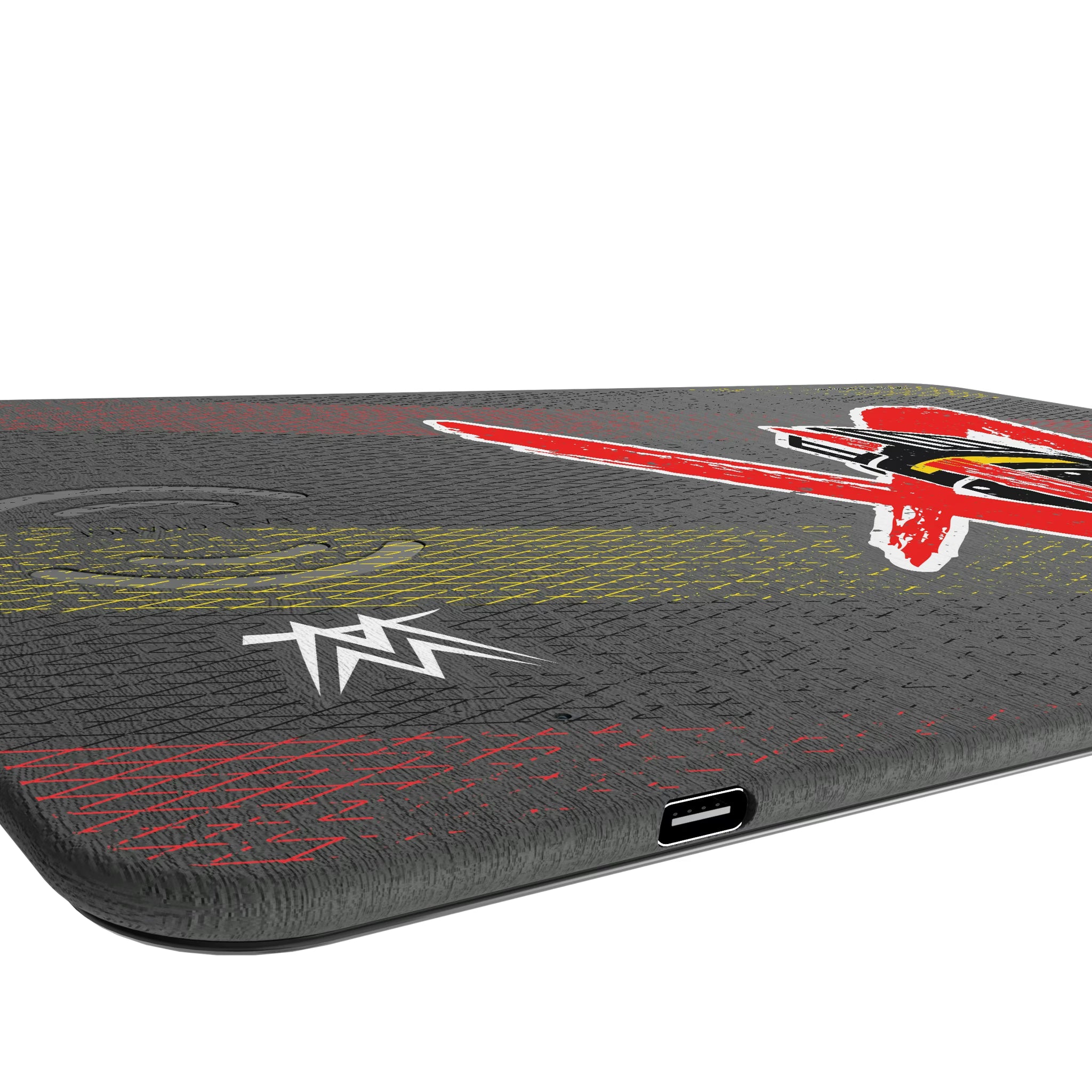 LA Knight Steel 15-Watt Wireless Charger and Mouse Pad