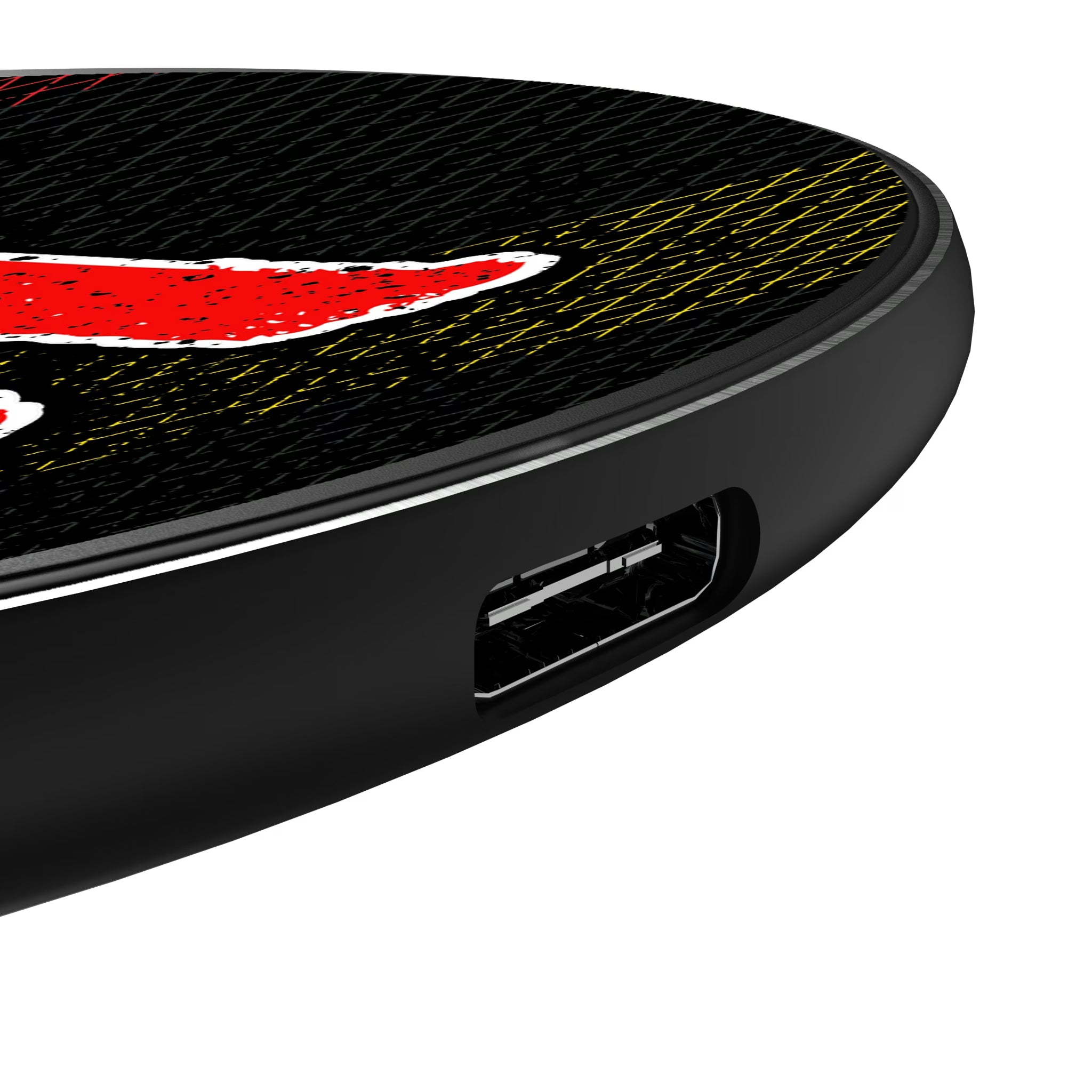 LA Knight Steel 15-Watt Wireless Charger - Detail