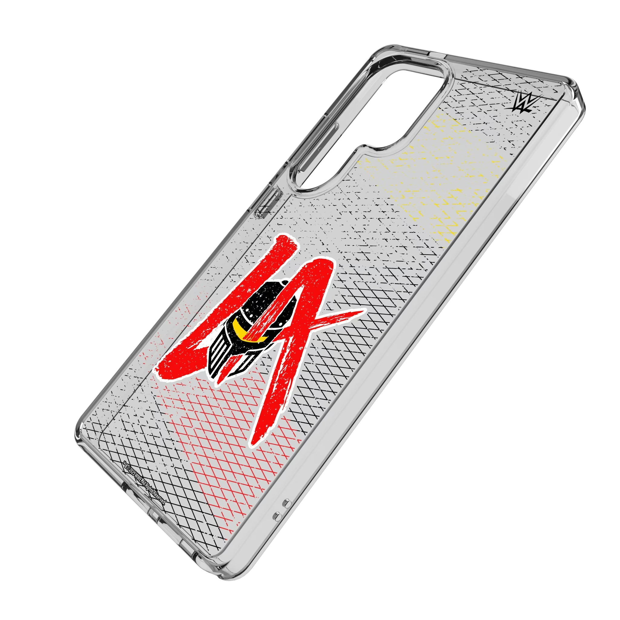 LA Knight Steel Galaxy Clear Phone Case for Samsung Galaxy - Isometric View