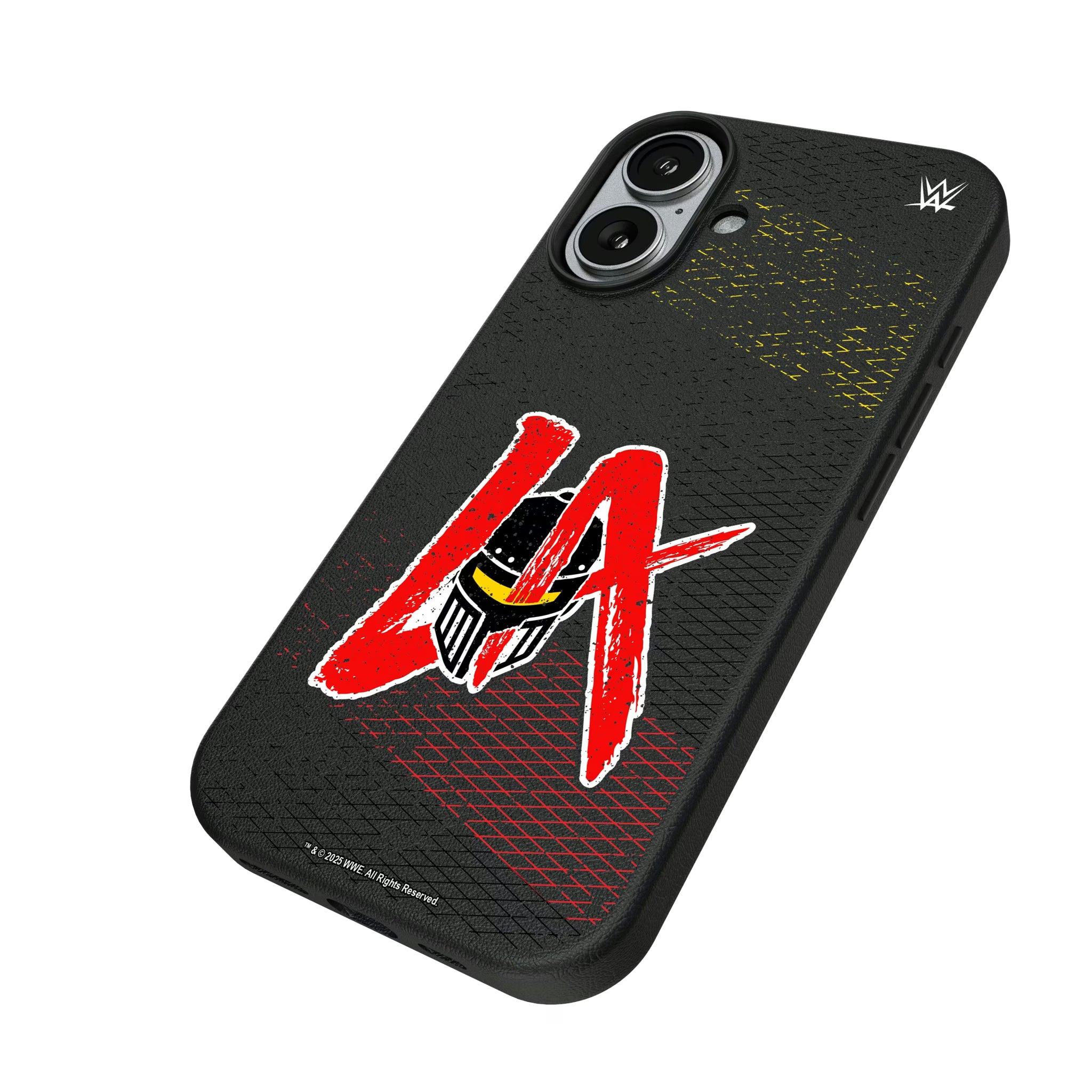 LA Knight Steel iPhone MagSafe Compatible Phone Case for Apple iPhone - Isometric View#Device_iPhone 17