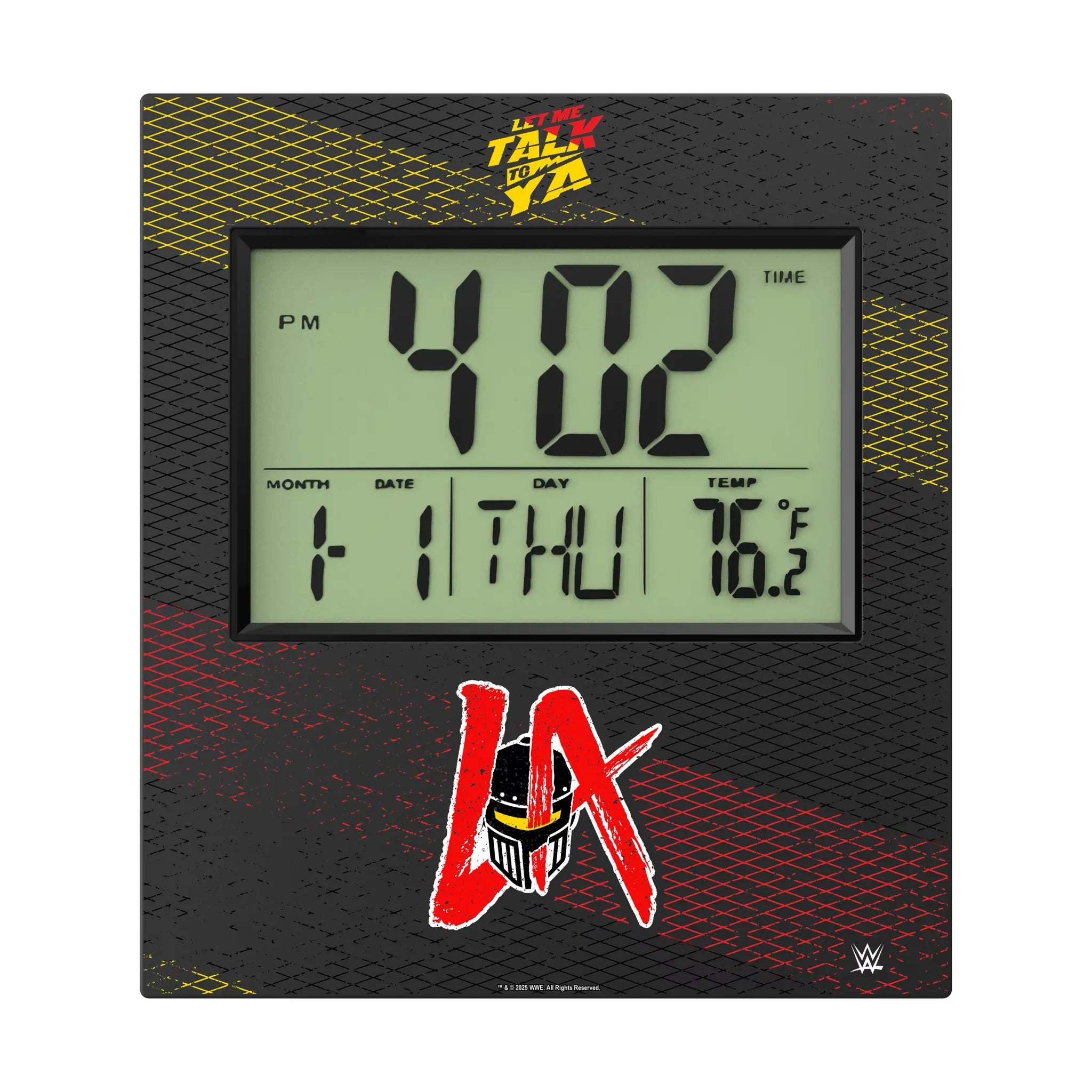 LA Knight Steel Wall Clock
