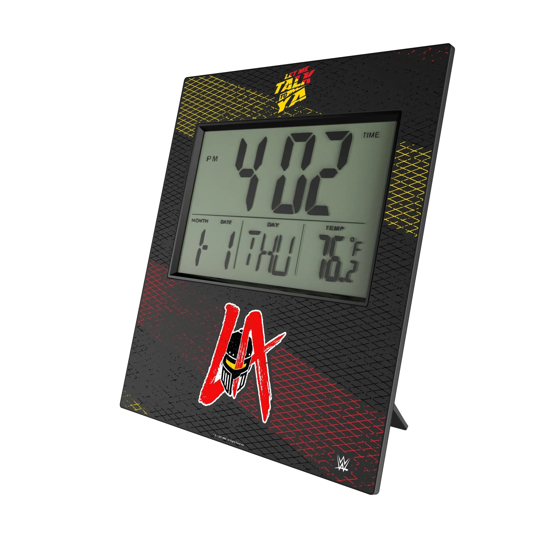 LA Knight Steel Wall Clock