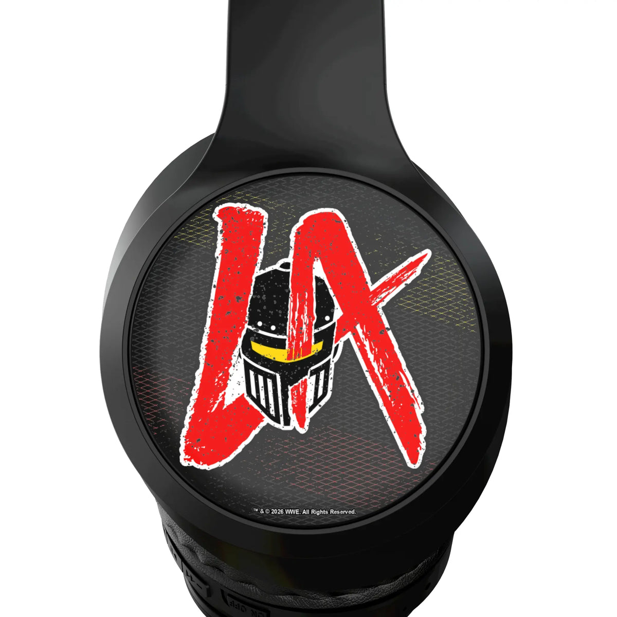 LA Knight Steel Wireless Over-Ear Headphones With Case - Detail