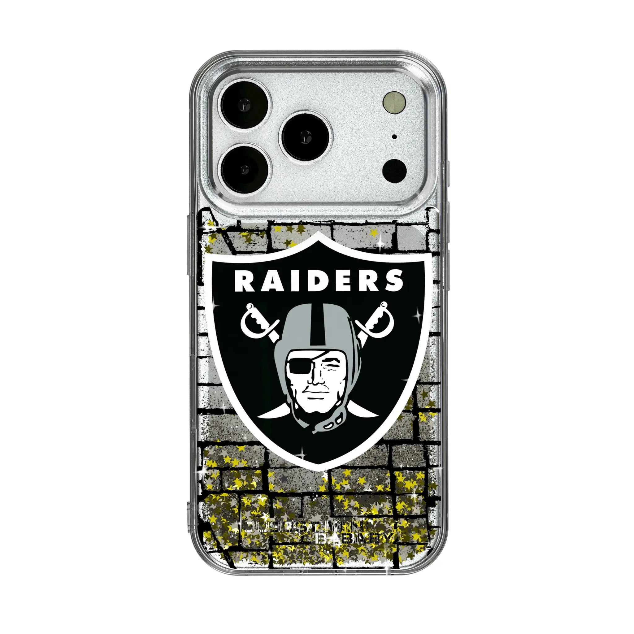 Las Vegas Raiders Brick iPhone Glitter Phone Case for Apple iPhone