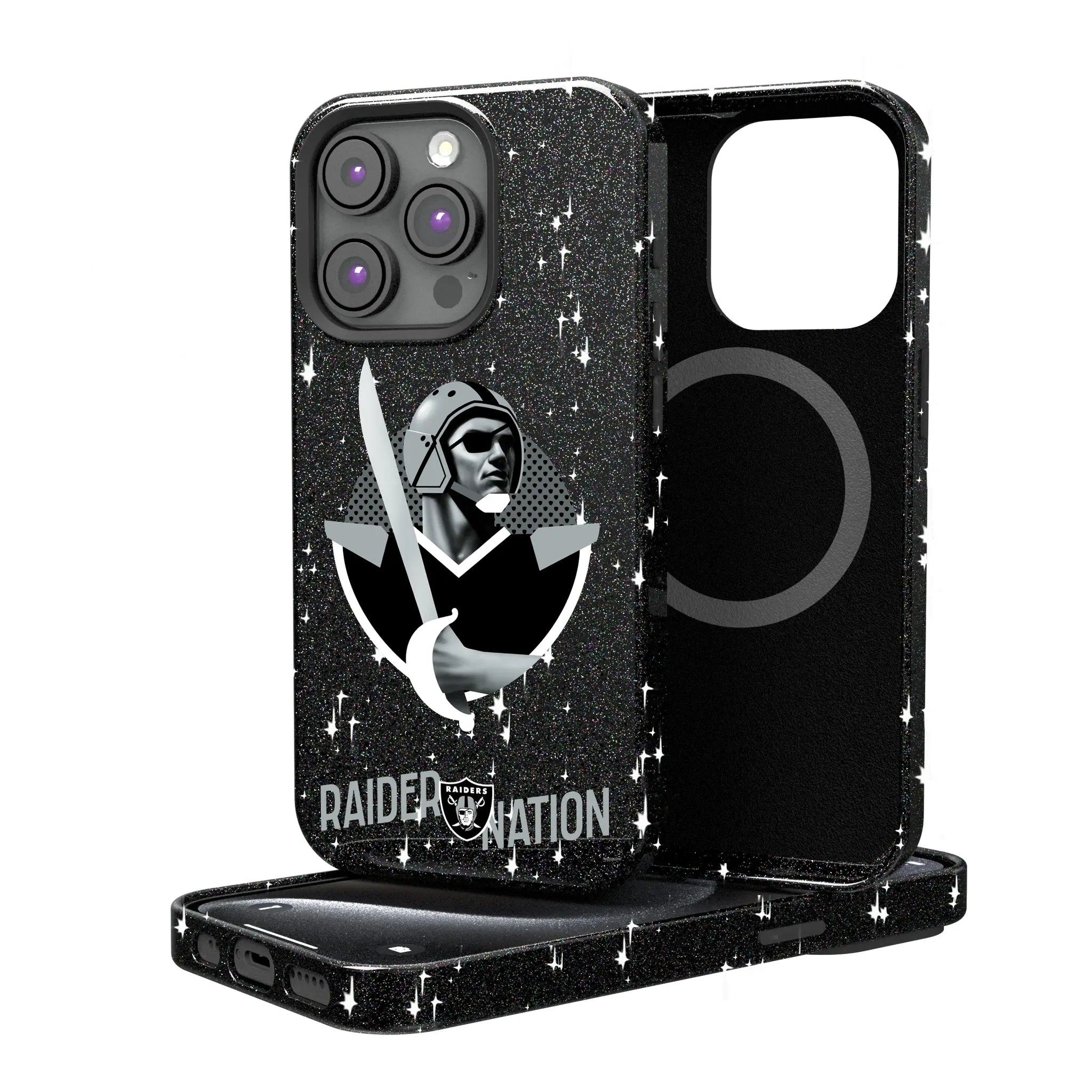 Las Vegas Raiders Deco iPhone Bling Phone Case for Apple iPhone