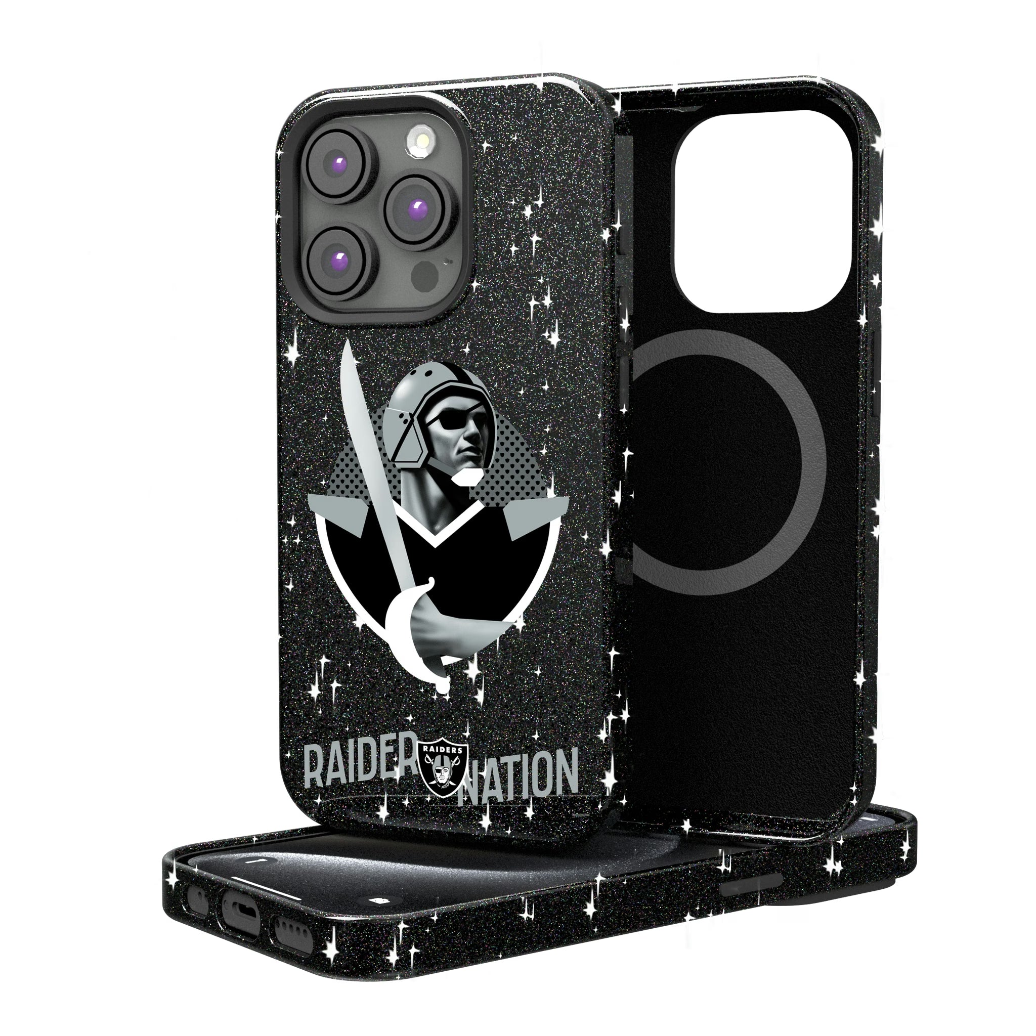 Las Vegas Raiders Deco iPhone Bling Phone Case for Apple iPhone