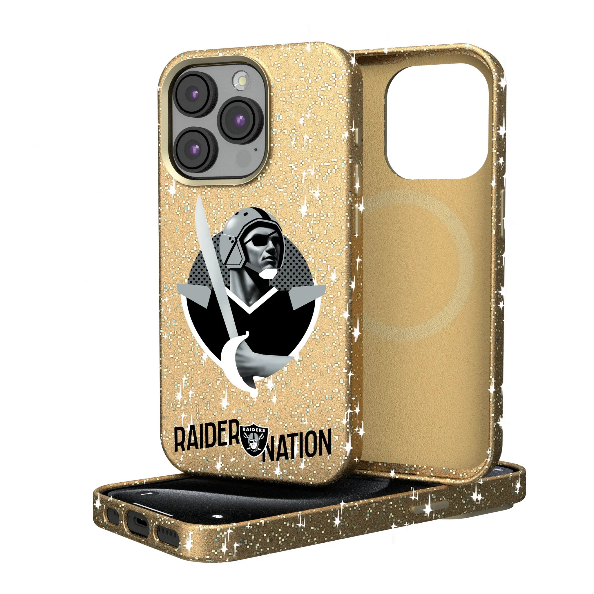 Las Vegas Raiders Deco iPhone Bling Phone Case for Apple iPhone