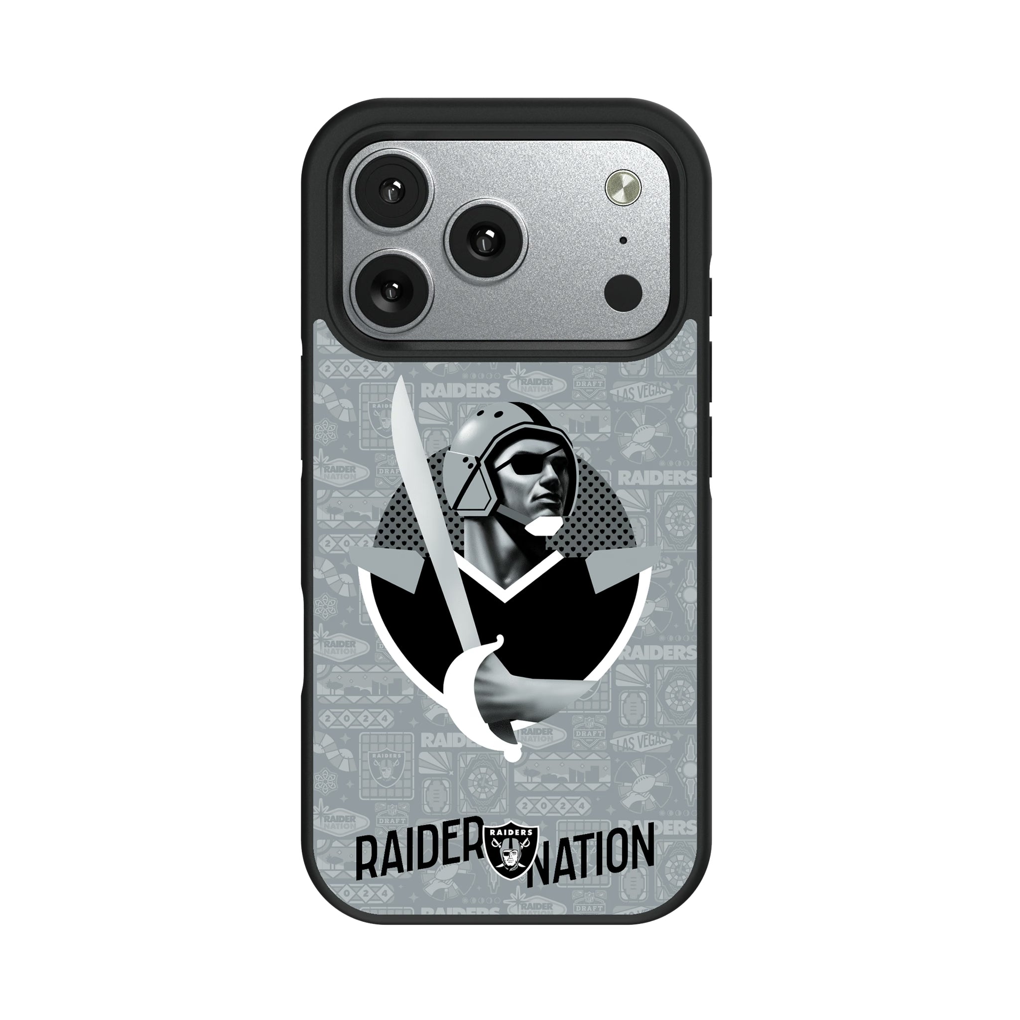 Las Vegas Raiders Deco iPhone Bump Phone Case for Apple iPhone#Device_iPhone 17 Pro