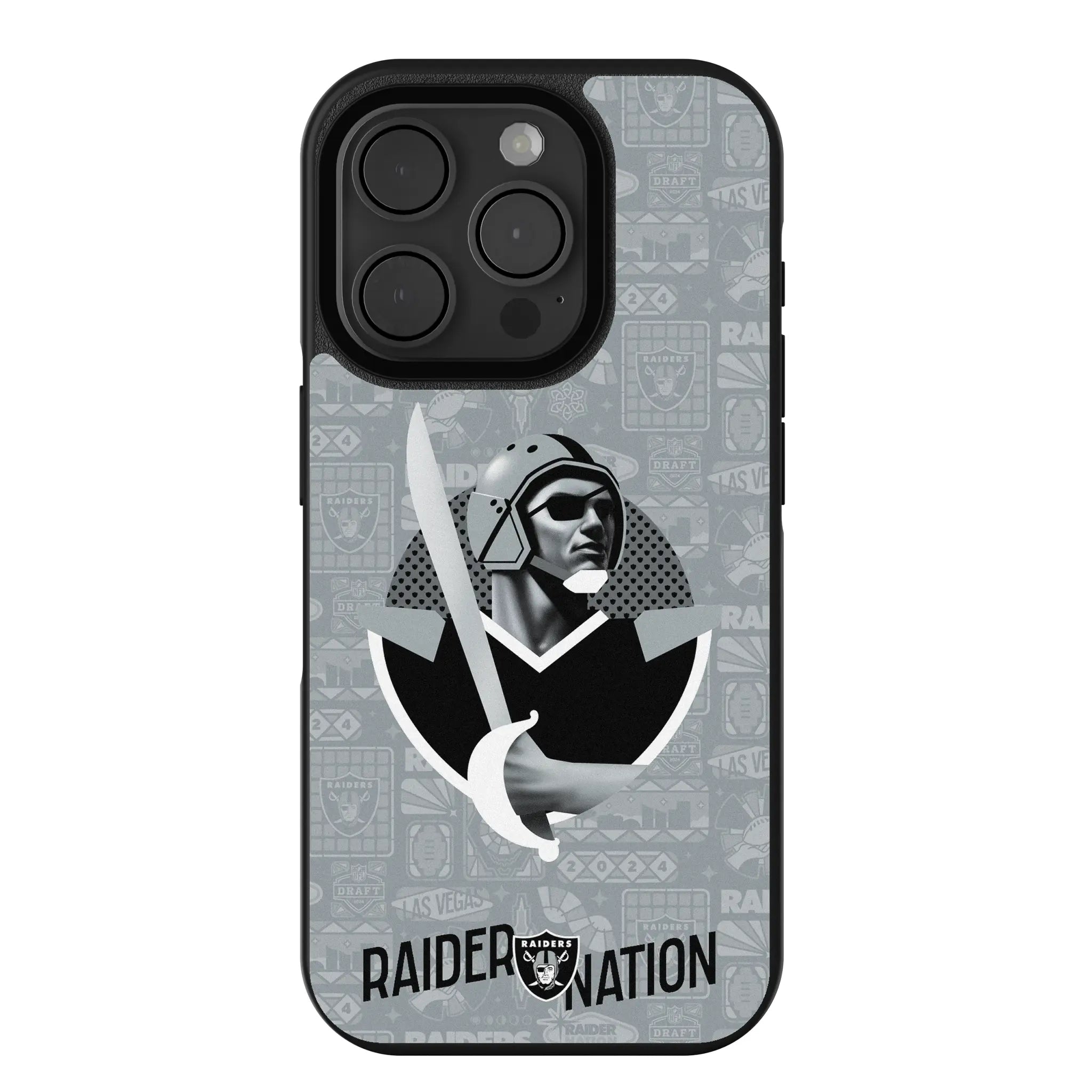 Las Vegas Raiders Deco iPhone Bump Phone Case for Apple iPhone