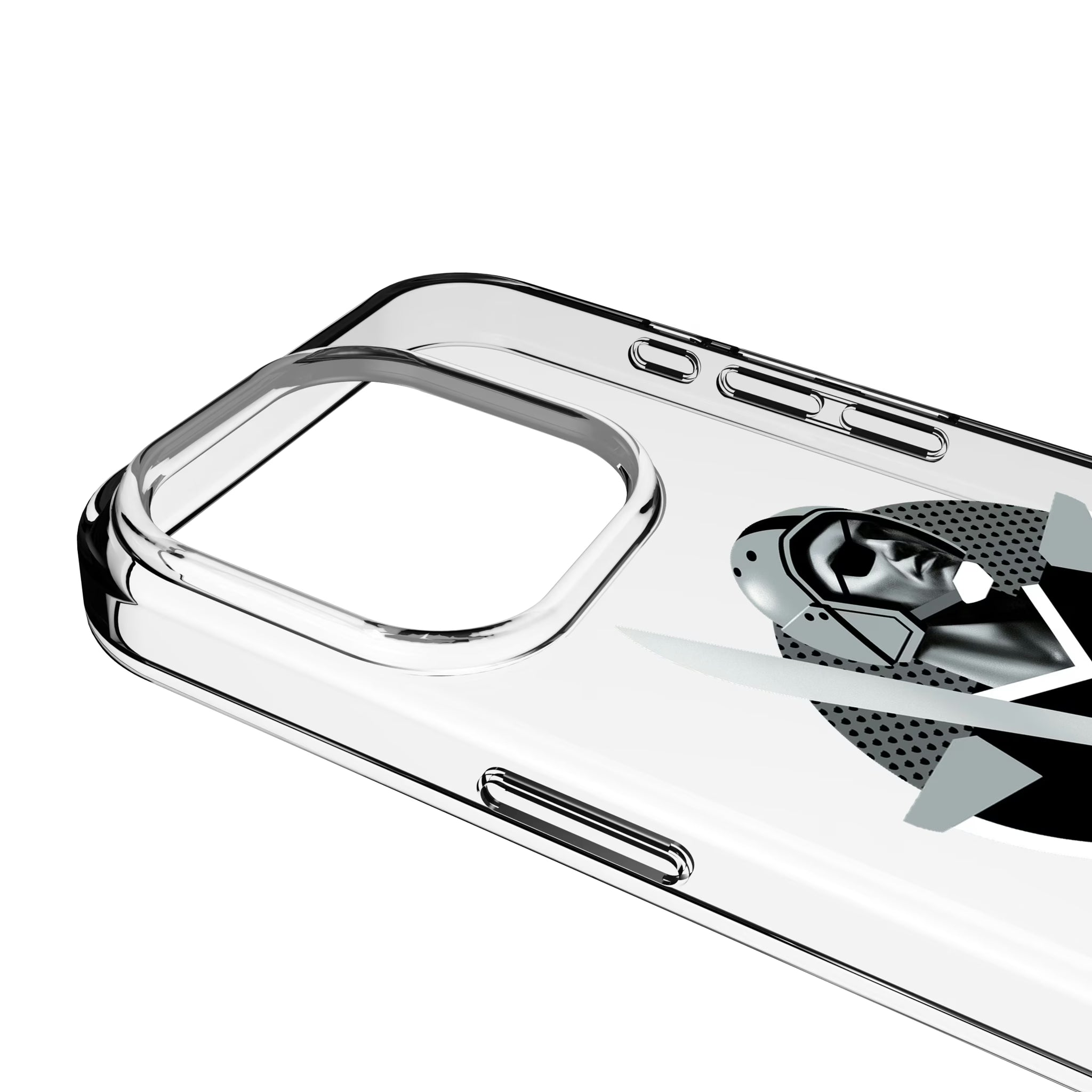 Las Vegas Raiders Deco iPhone Clear Phone Case for Apple iPhone - Detail