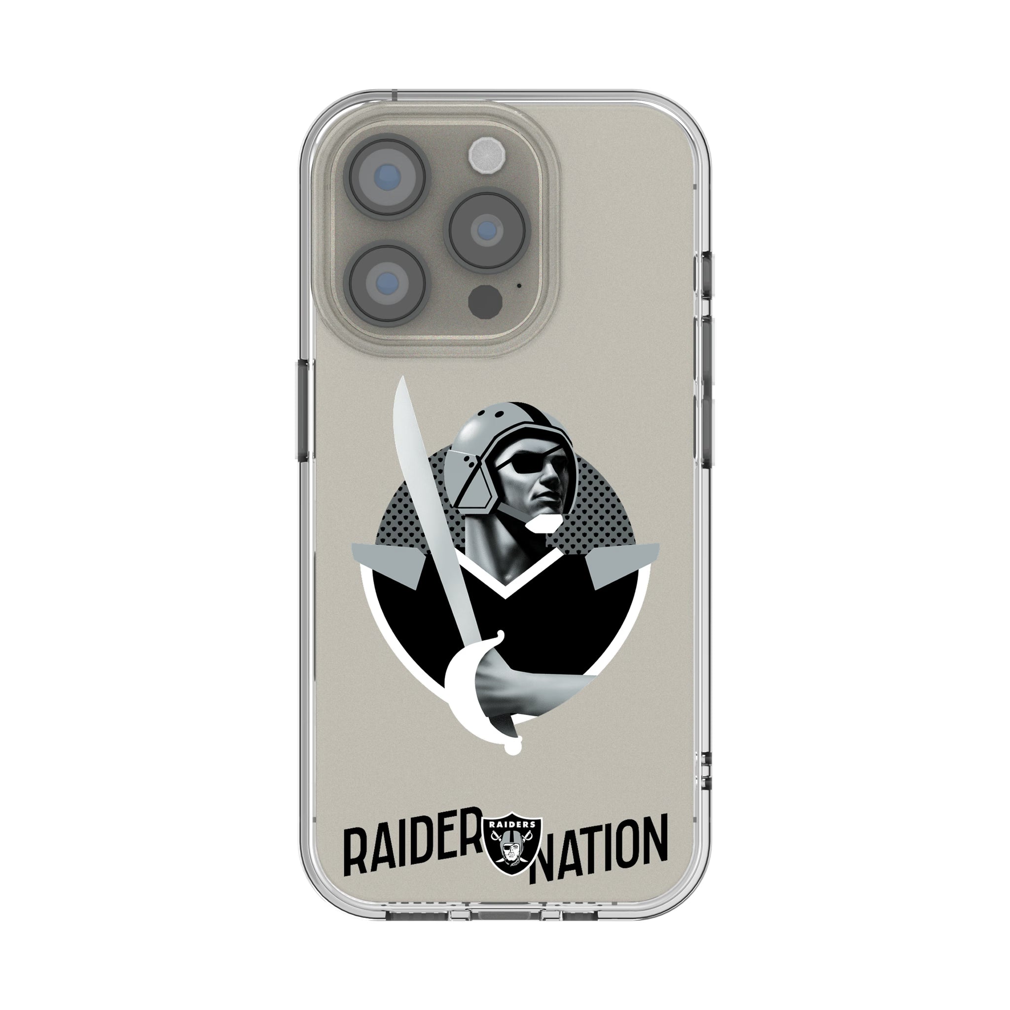 Las Vegas Raiders Deco iPhone Clear Phone Case for Apple iPhone