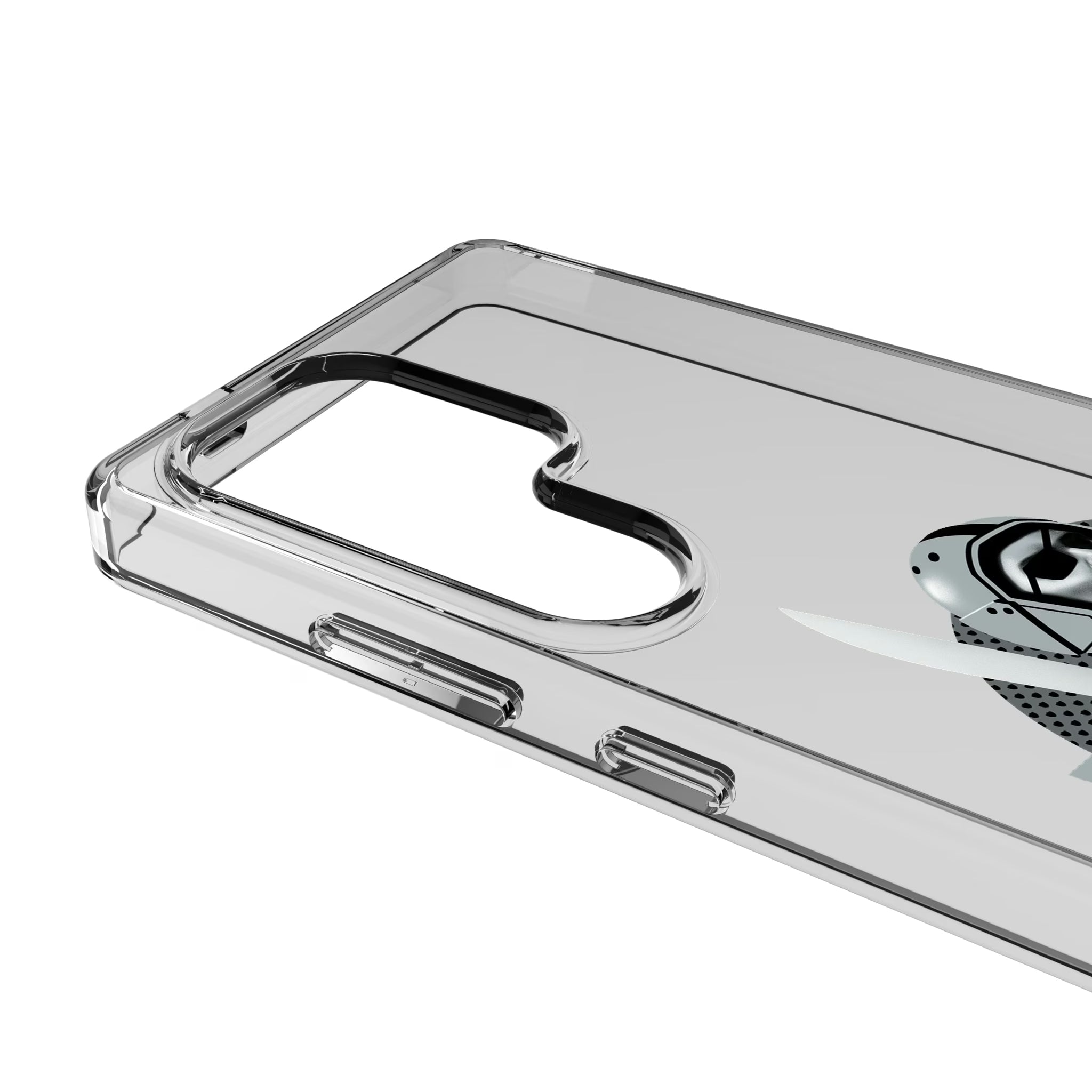 Las Vegas Raiders Deco Galaxy Clear Phone Case for Samsung Galaxy - Detail