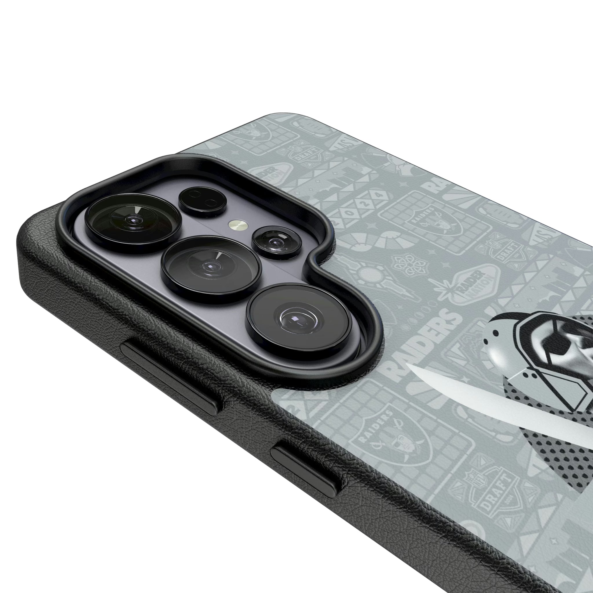 Las Vegas Raiders Deco Galaxy MagSafe Compatible Phone Case for Samsung Galaxy - Detail