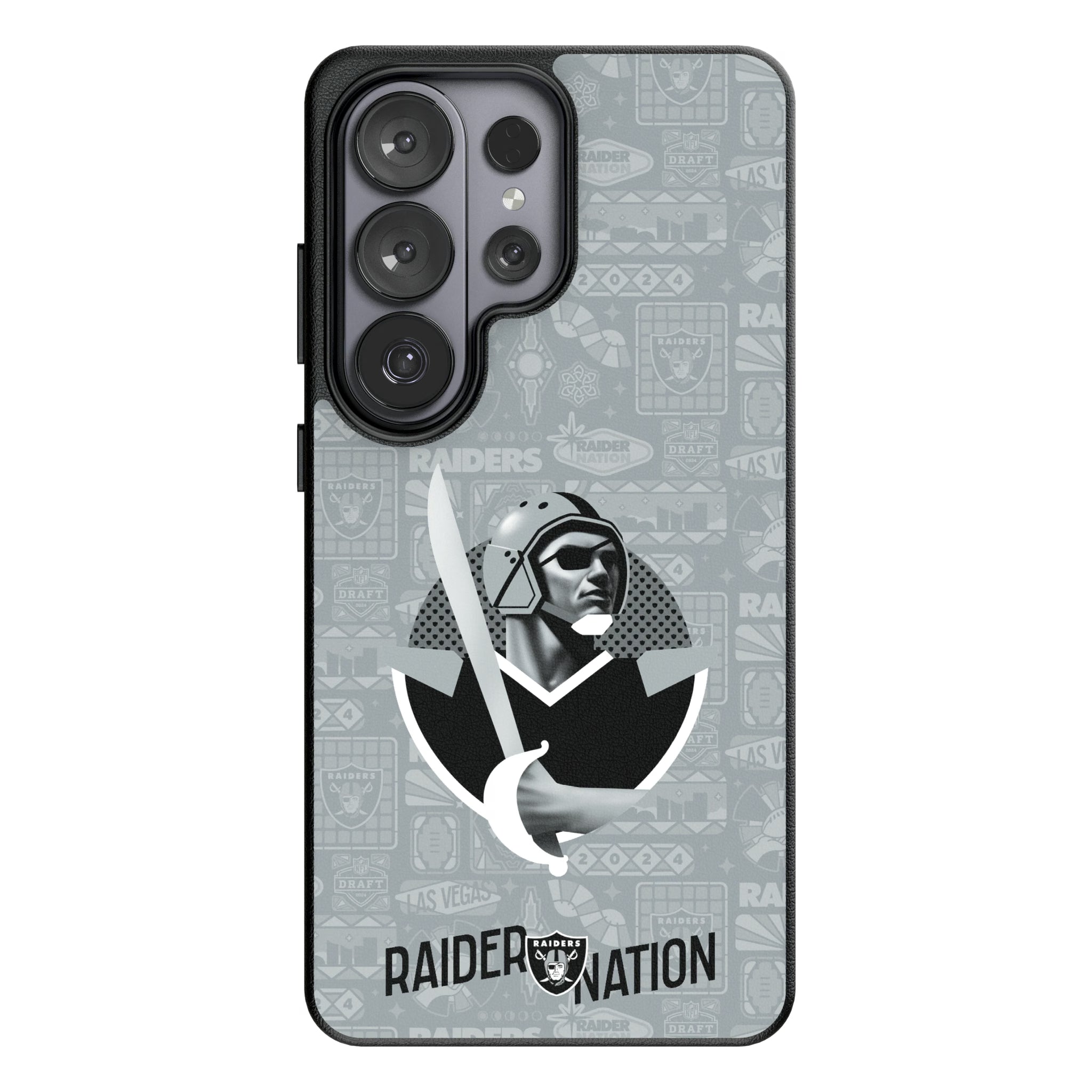 Las Vegas Raiders Deco Galaxy MagSafe Compatible Phone Case for Samsung Galaxy