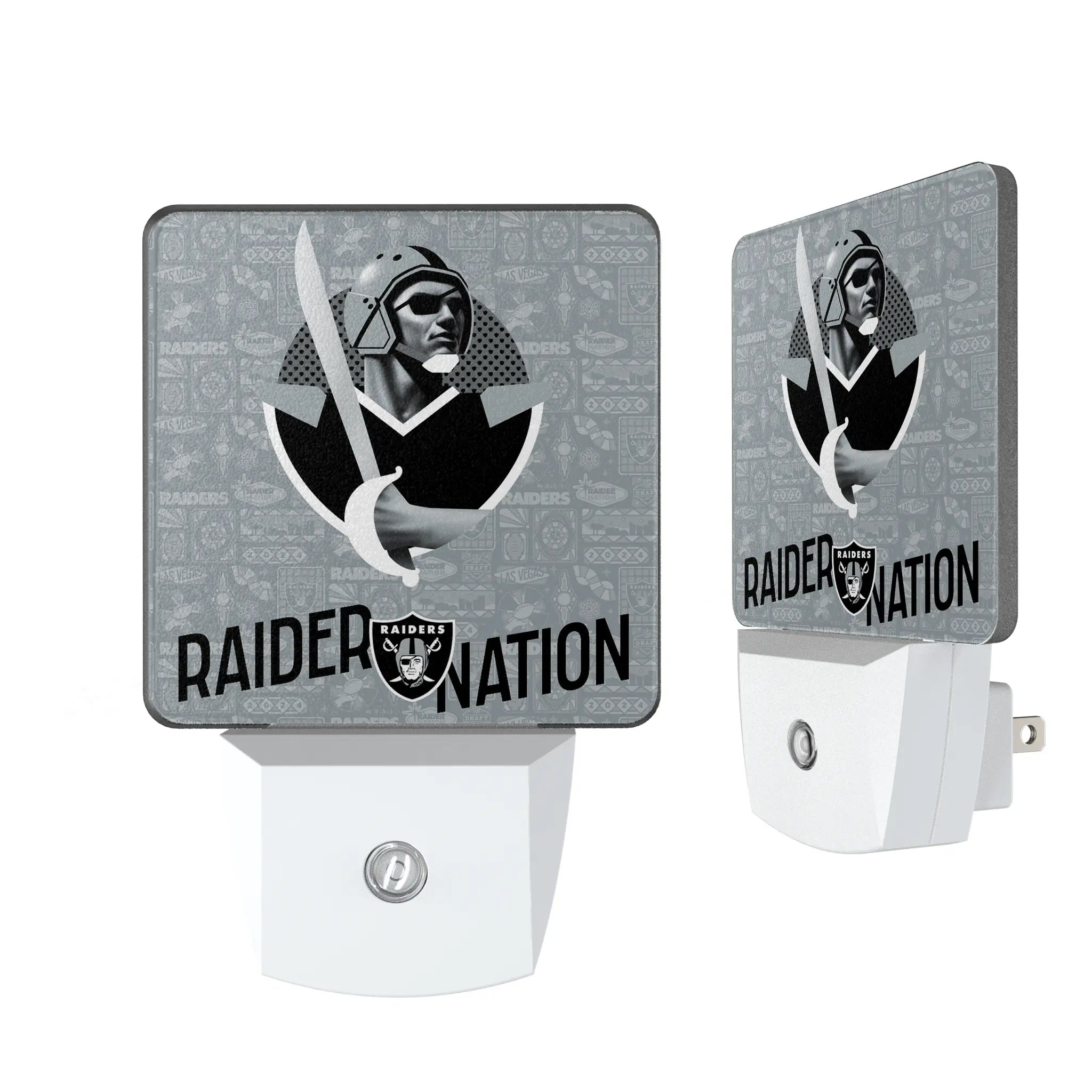 Las Vegas Raiders Deco Night Light 2-Pack
