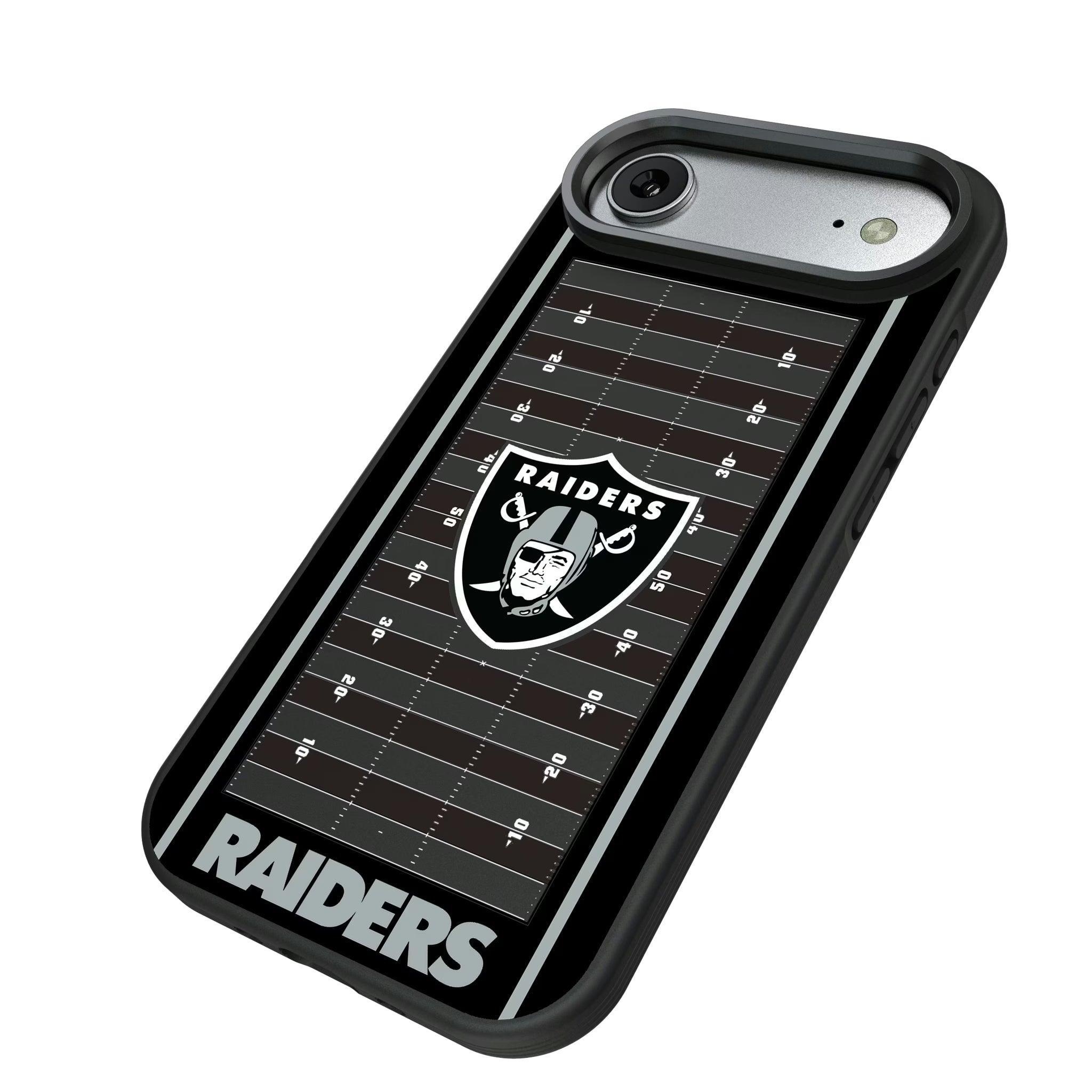 Las Vegas Raiders Field iPhone Bump Phone Case for Apple iPhone - Isometric View#Device_iPhone Air