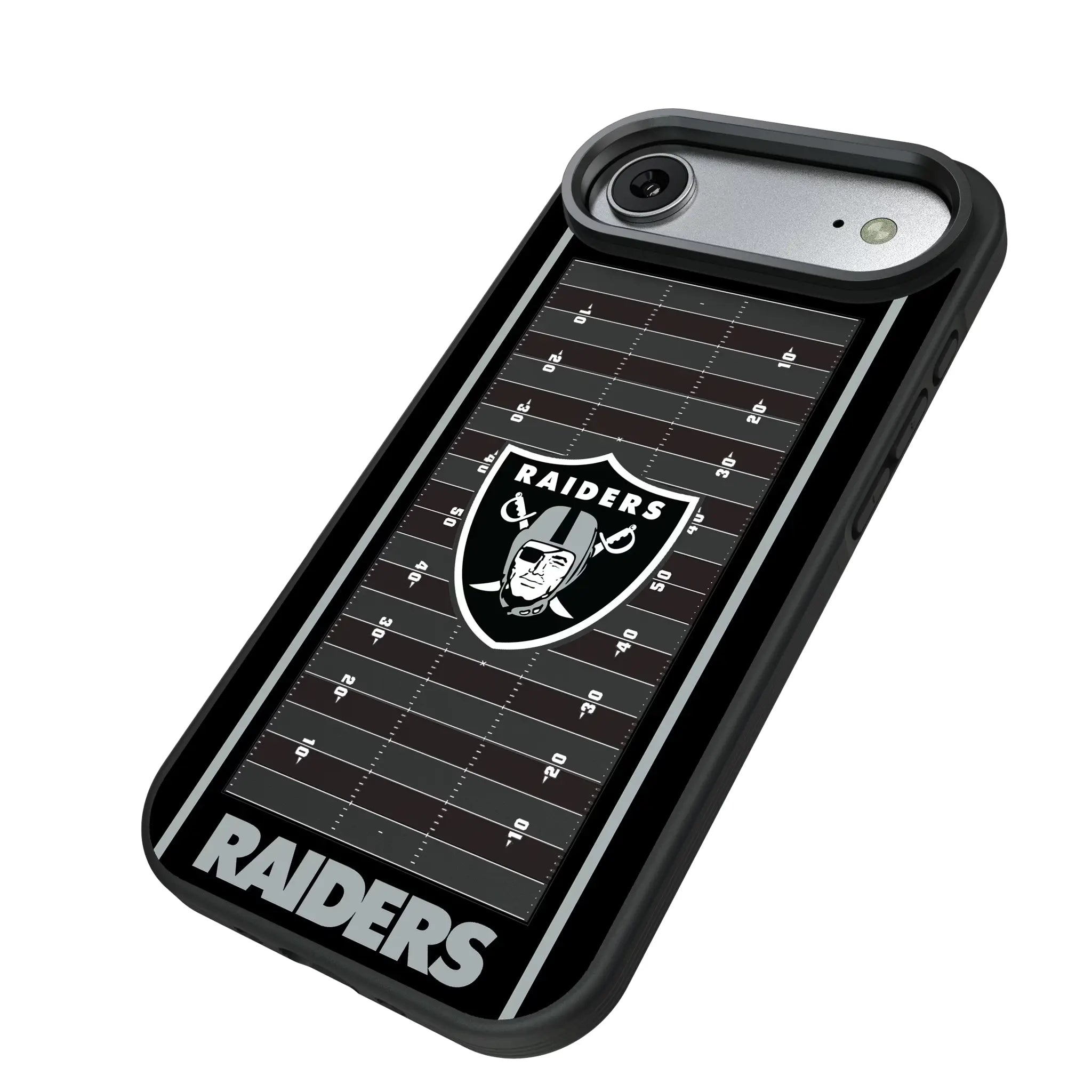 Las Vegas Raiders Field iPhone Bump Phone Case for Apple iPhone - Isometric View#Device_iPhone Air
