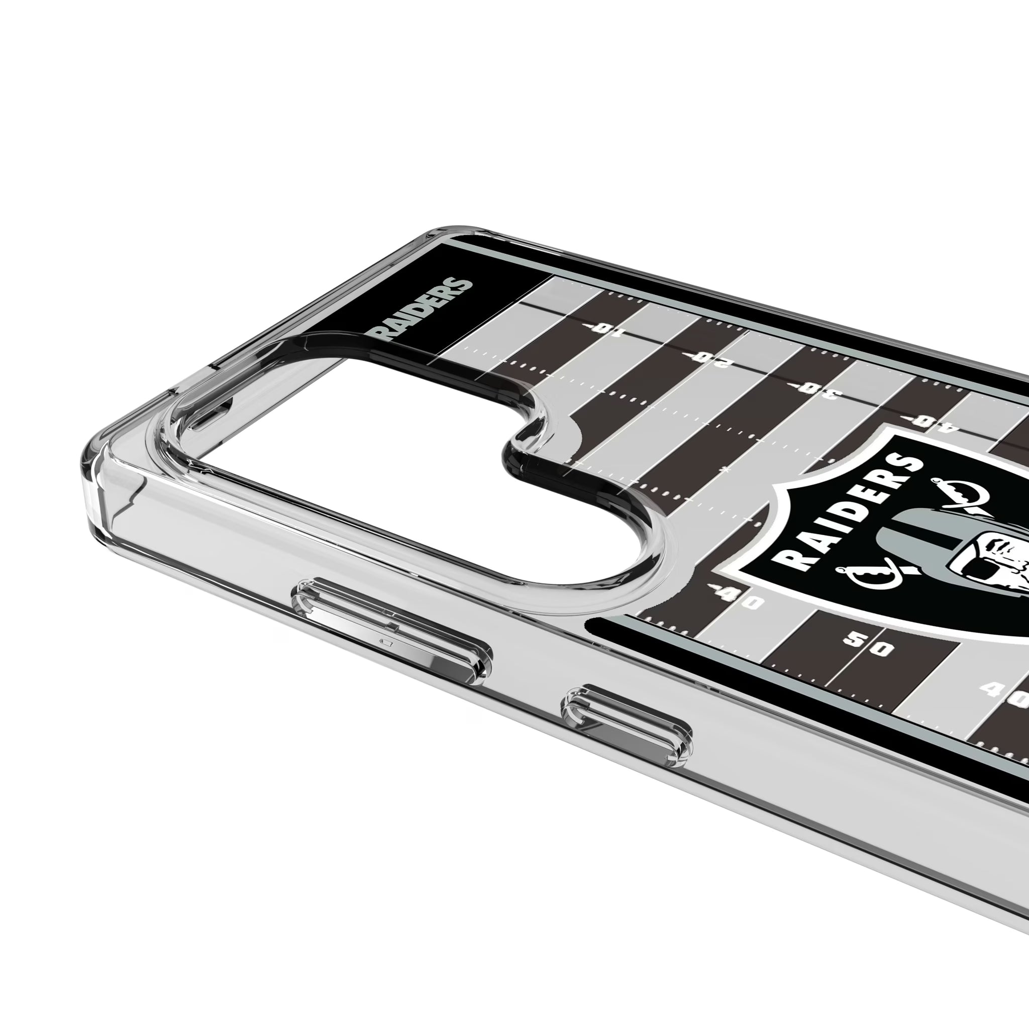 Las Vegas Raiders Field Galaxy Clear Phone Case for Samsung Galaxy - Detail