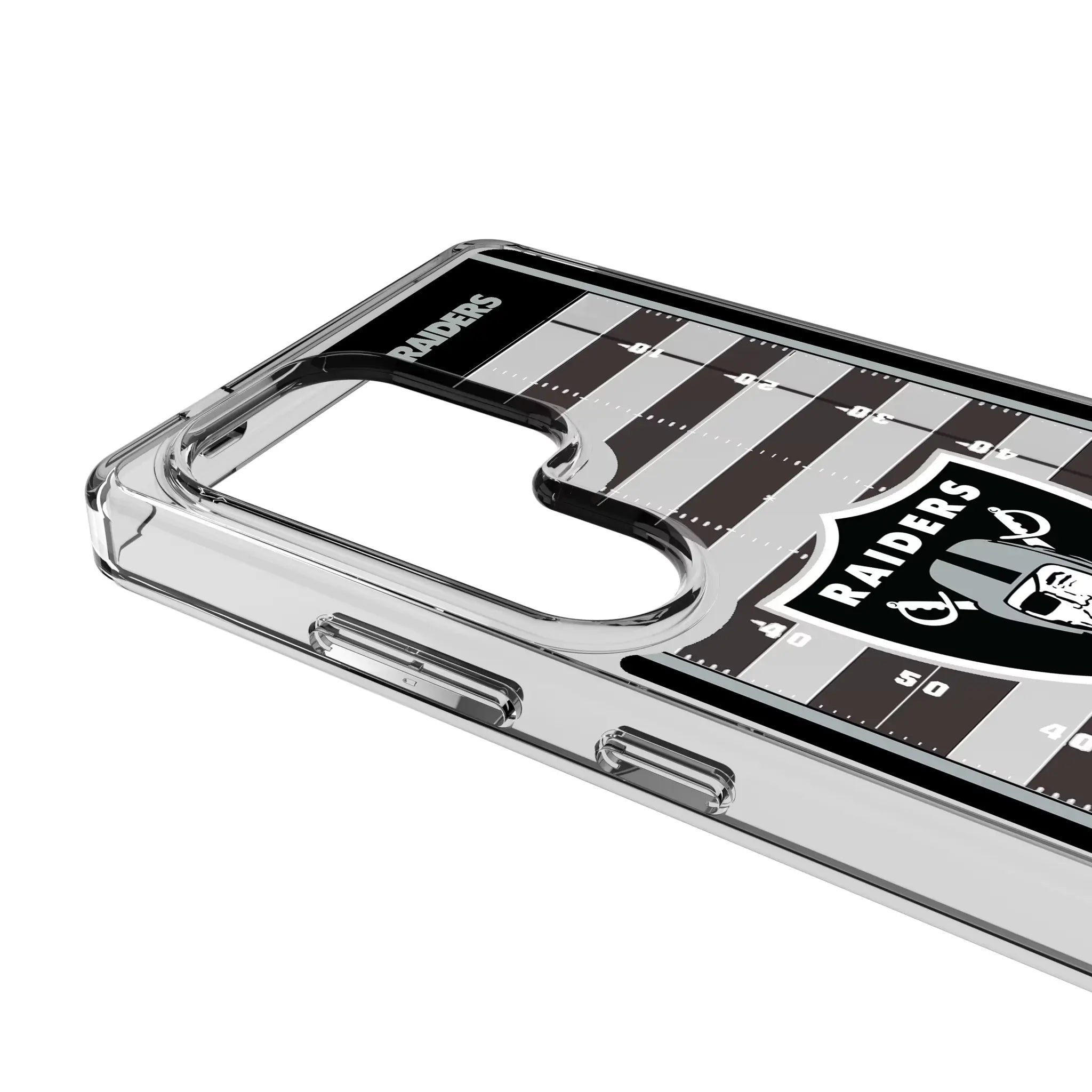 Las Vegas Raiders Field Galaxy Clear Phone Case for Samsung Galaxy - Detail#Device_Galaxy S25 Ultra